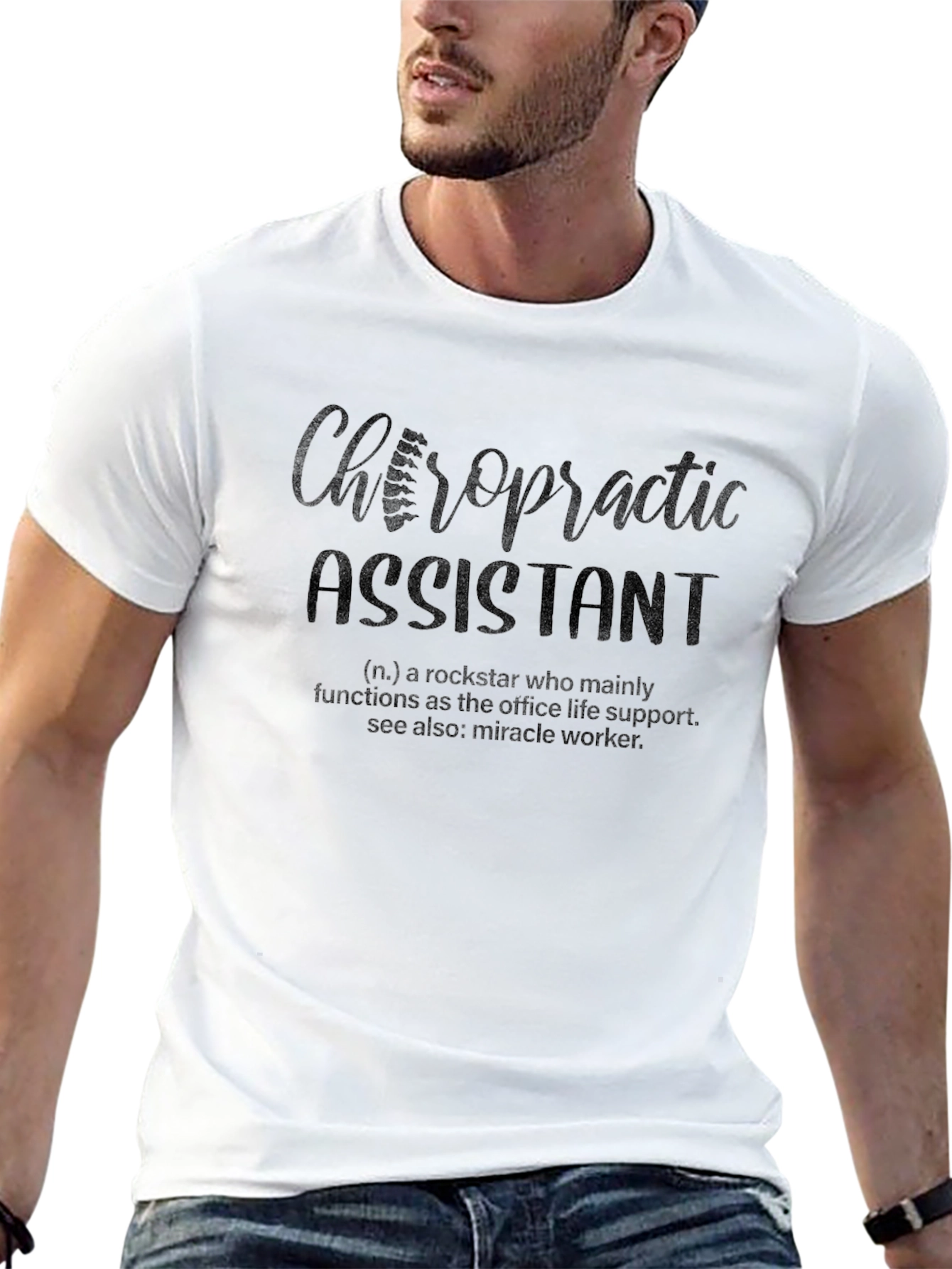 Chiropractic Assistant Definition T-Shirt