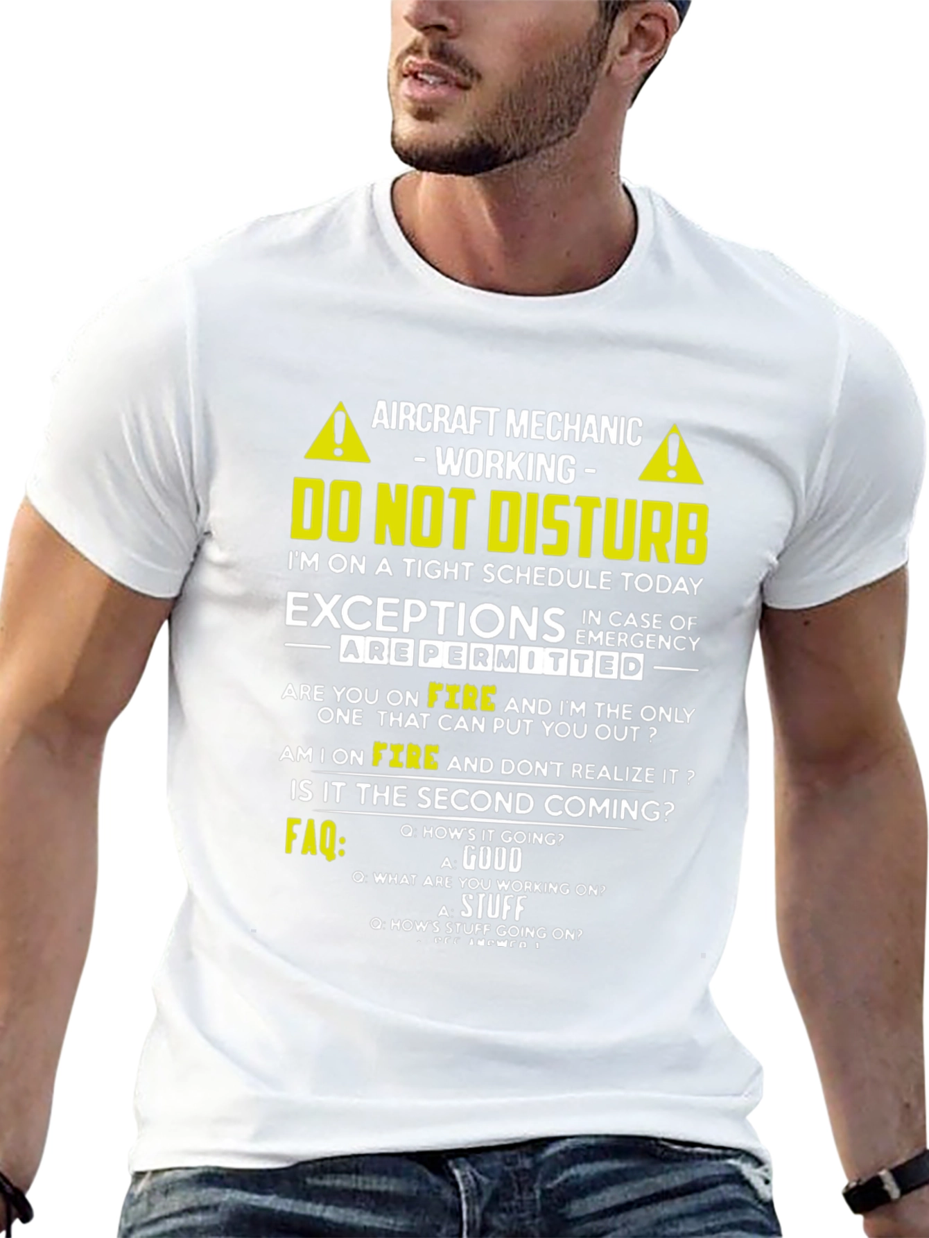 Aircraft Mechanic T-Shirt - Do Not Disturb