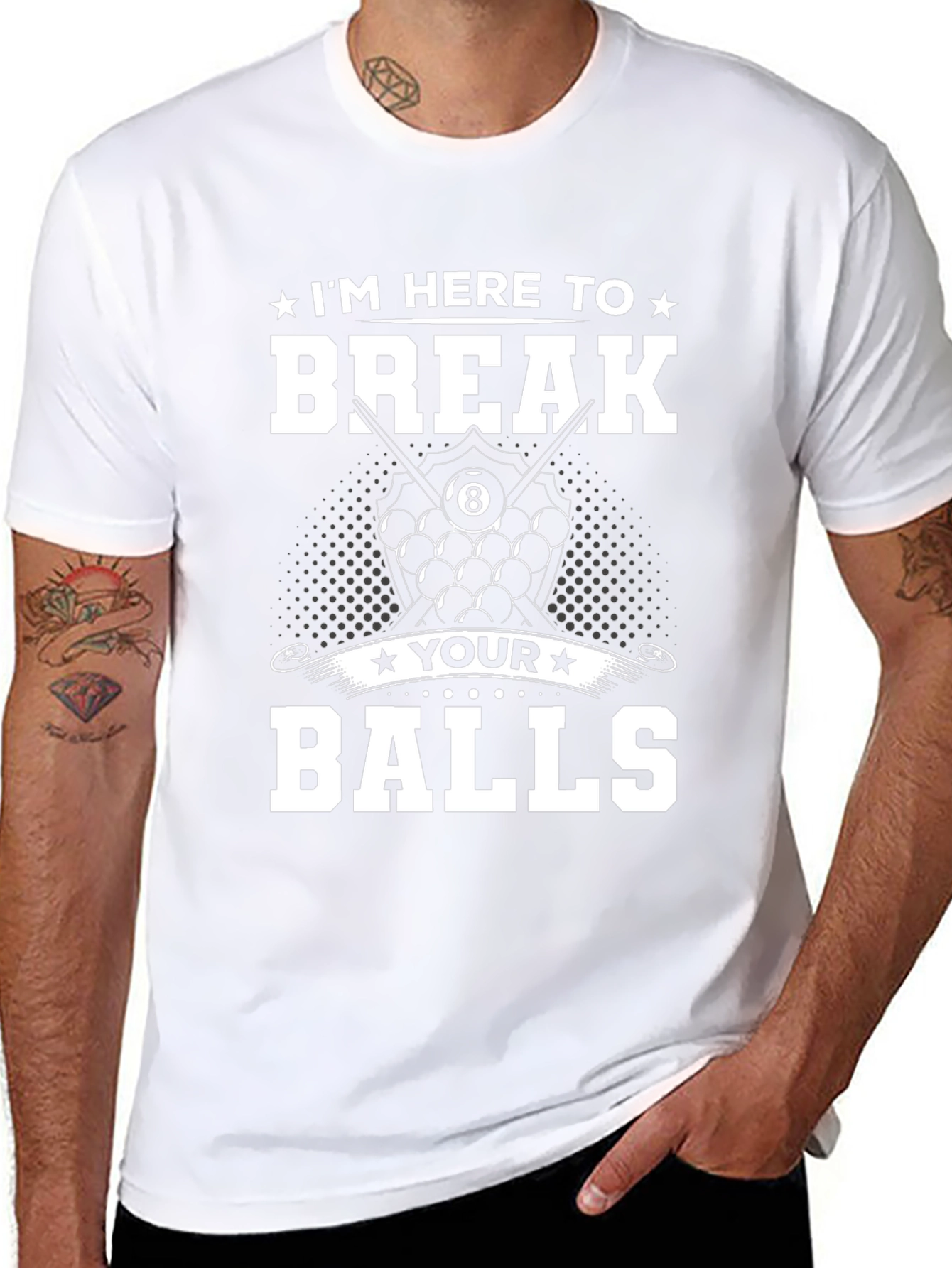 Break Your Balls Billiards T-Shirt