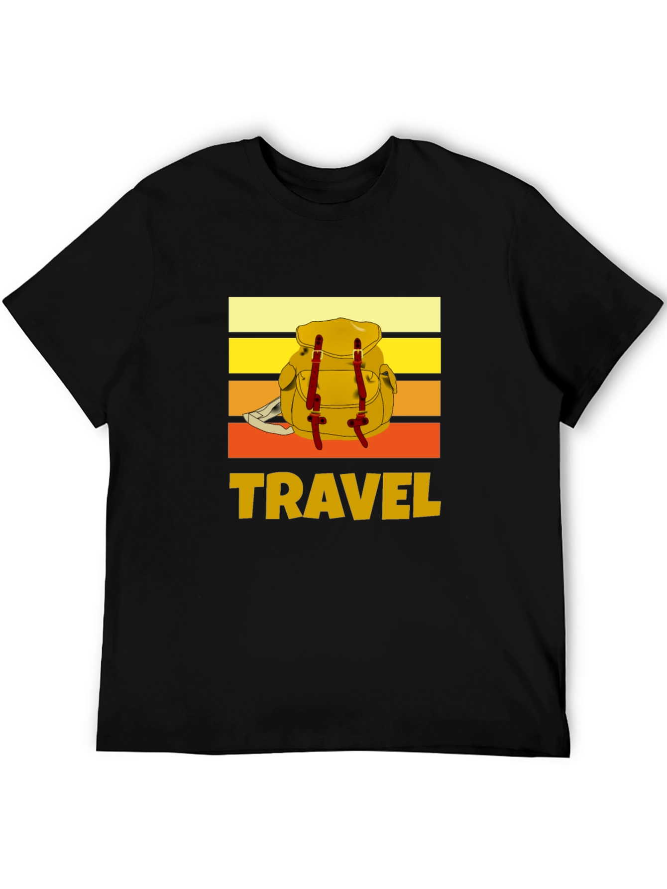 Travel Backpack Graphic Tee - Adventure Ready