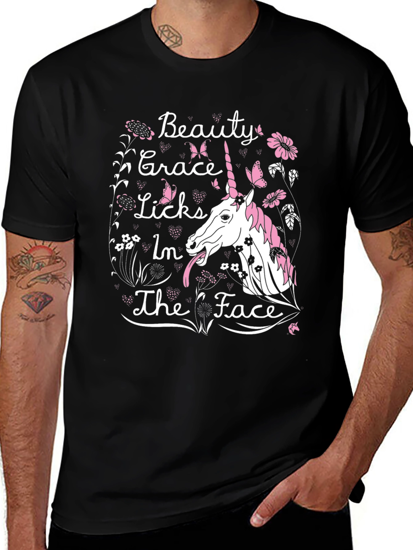Beauty Grace Licks In The Face T-Shirt