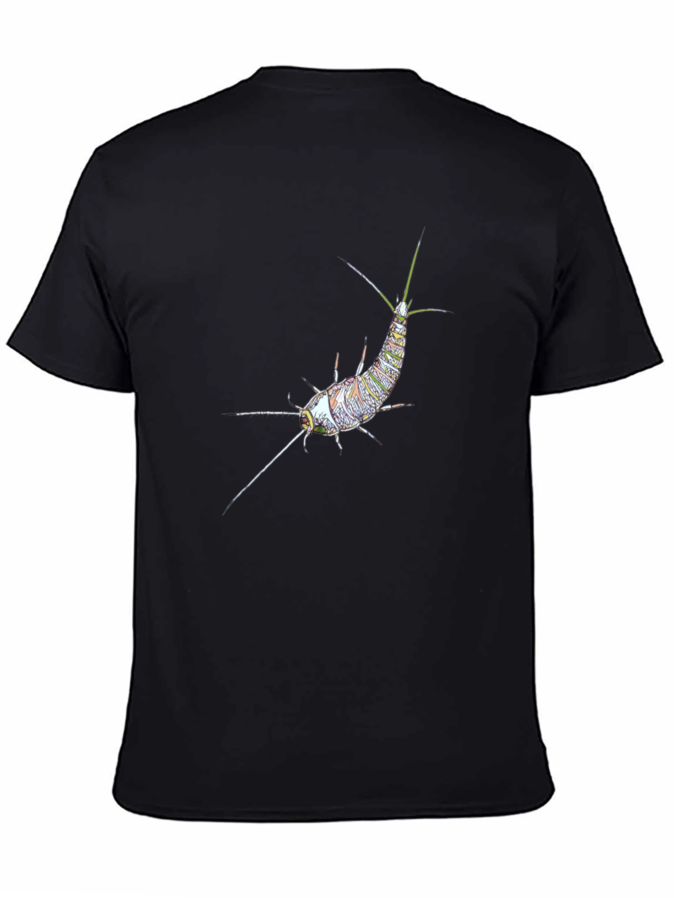 Silverfish Graphic T-Shirt - Mens Black Tee