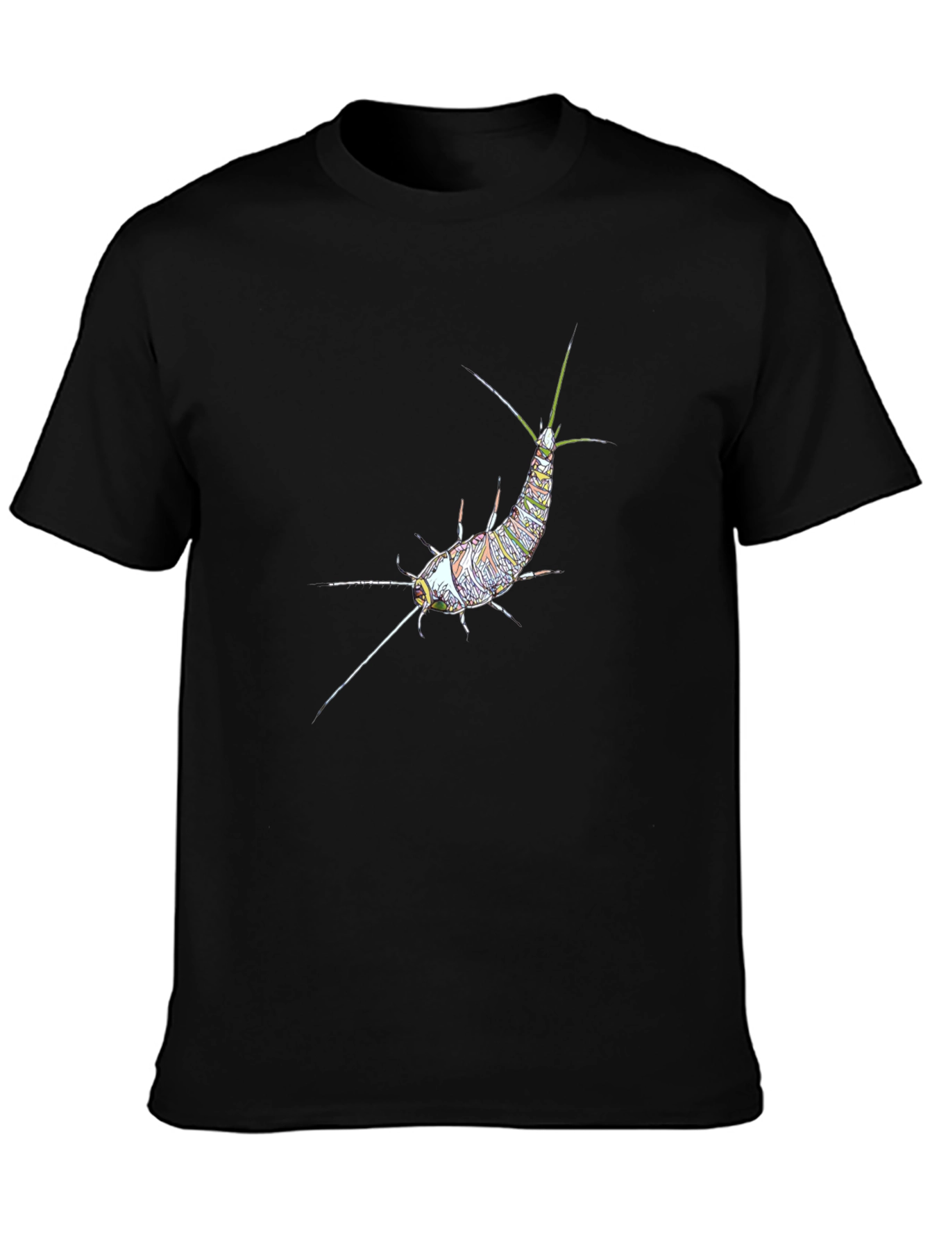 Silverfish Graphic T-Shirt - Mens Black Tee