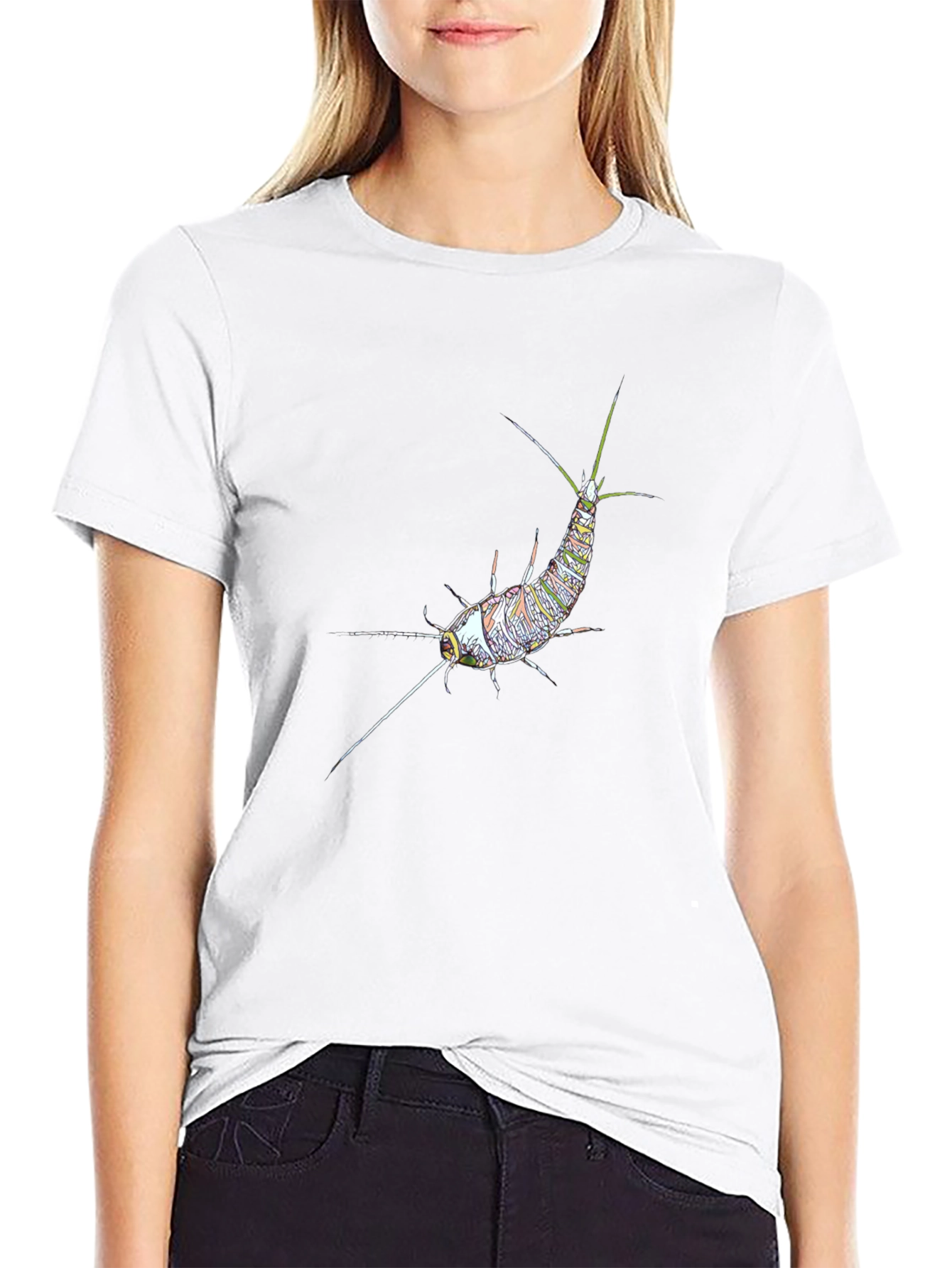 Silverfish Graphic T-Shirt - Mens Black Tee