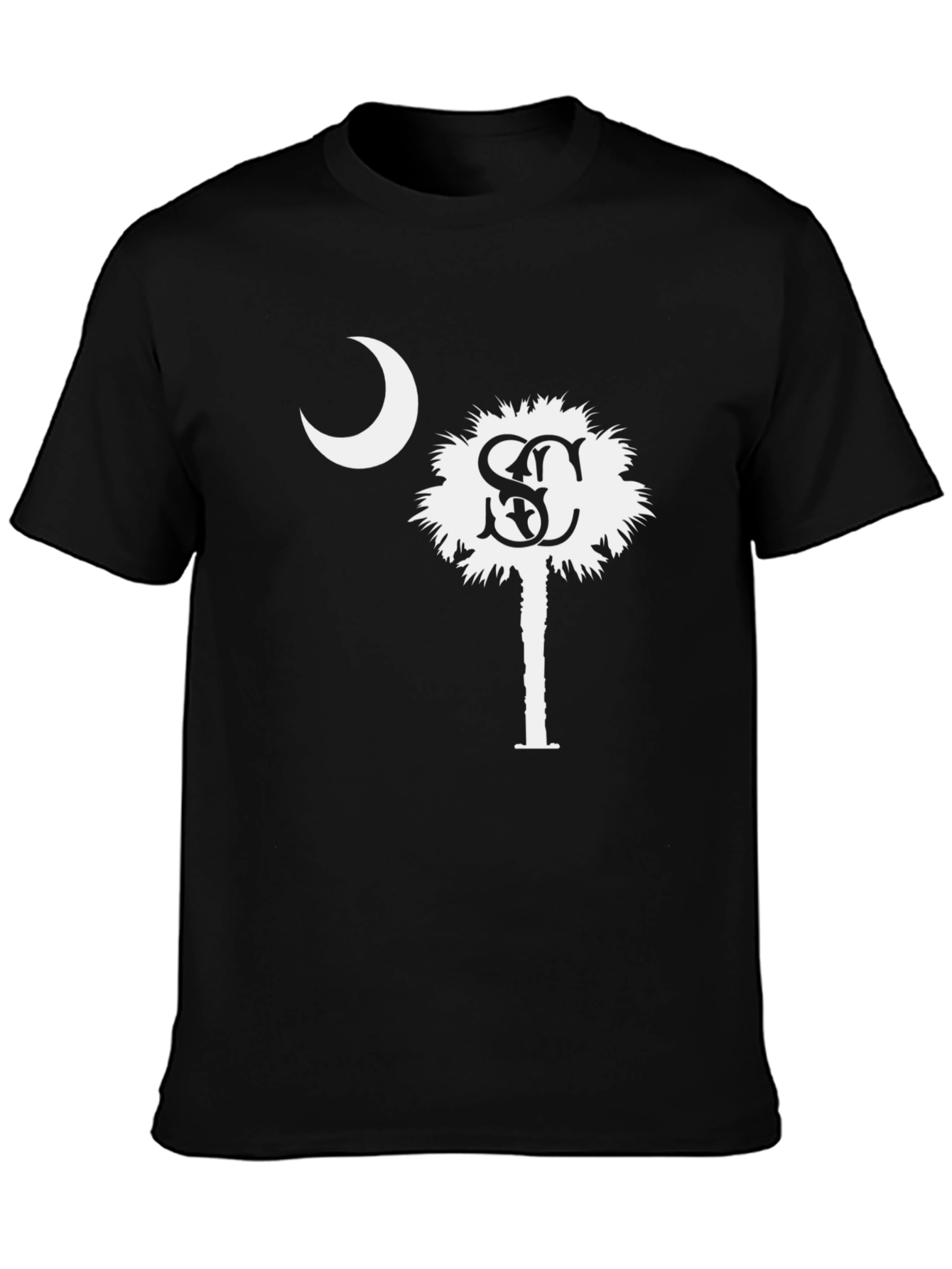 South Carolina Palmetto Moon Graphic T-Shirt