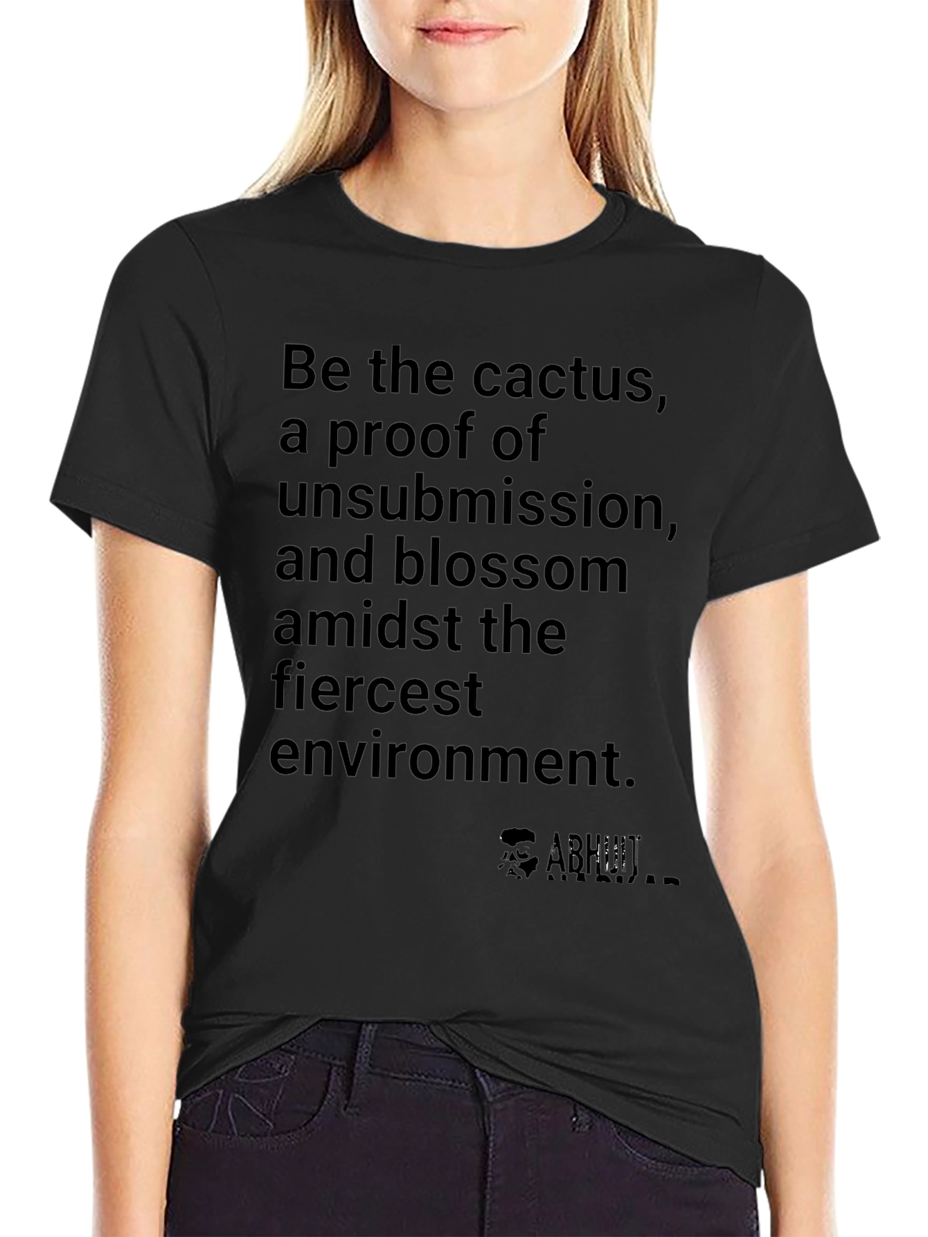 Resilient Cactus Blossom T-Shirt - Embrace the Fierce!