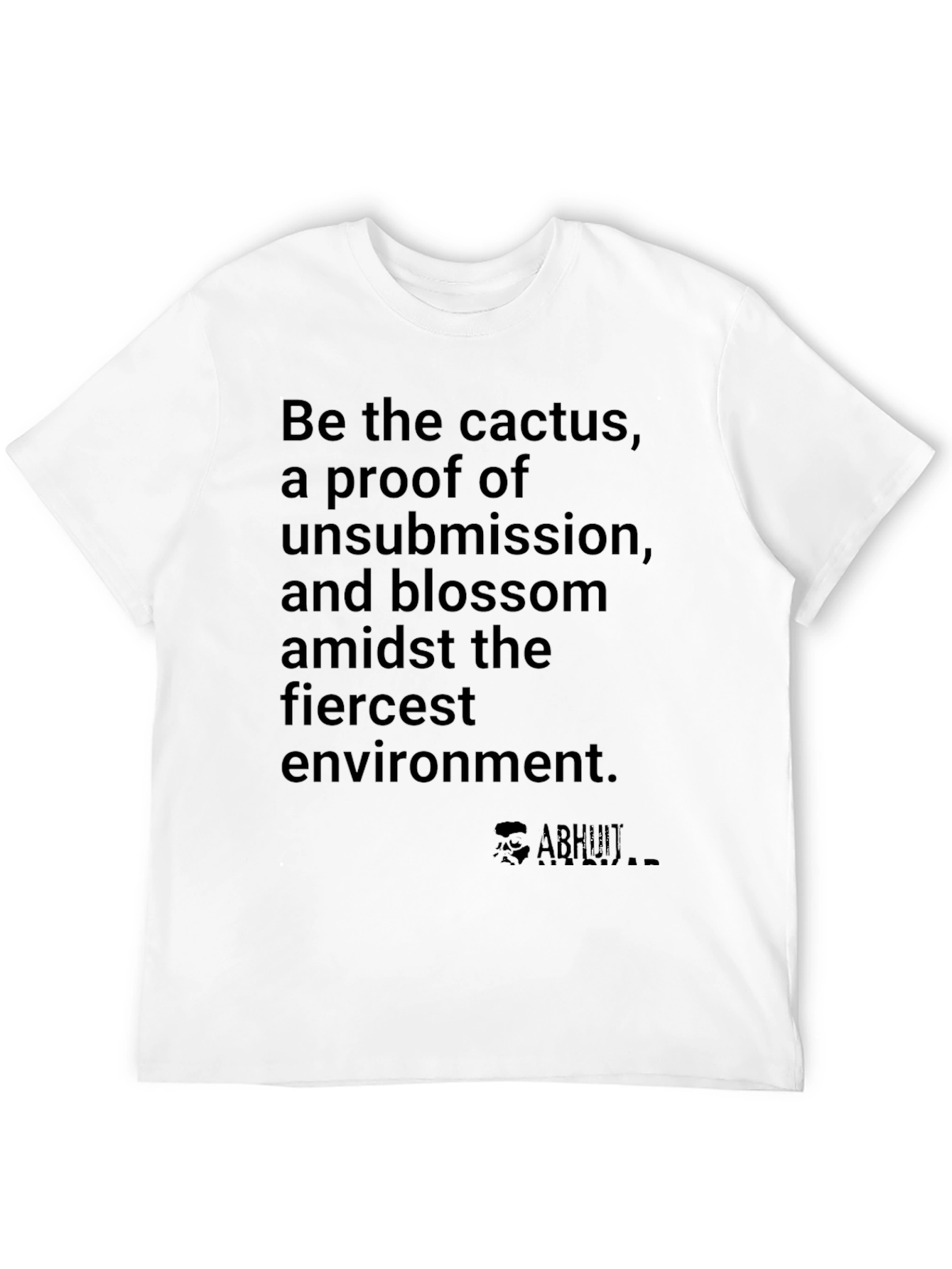Resilient Cactus Blossom T-Shirt - Embrace the Fierce!