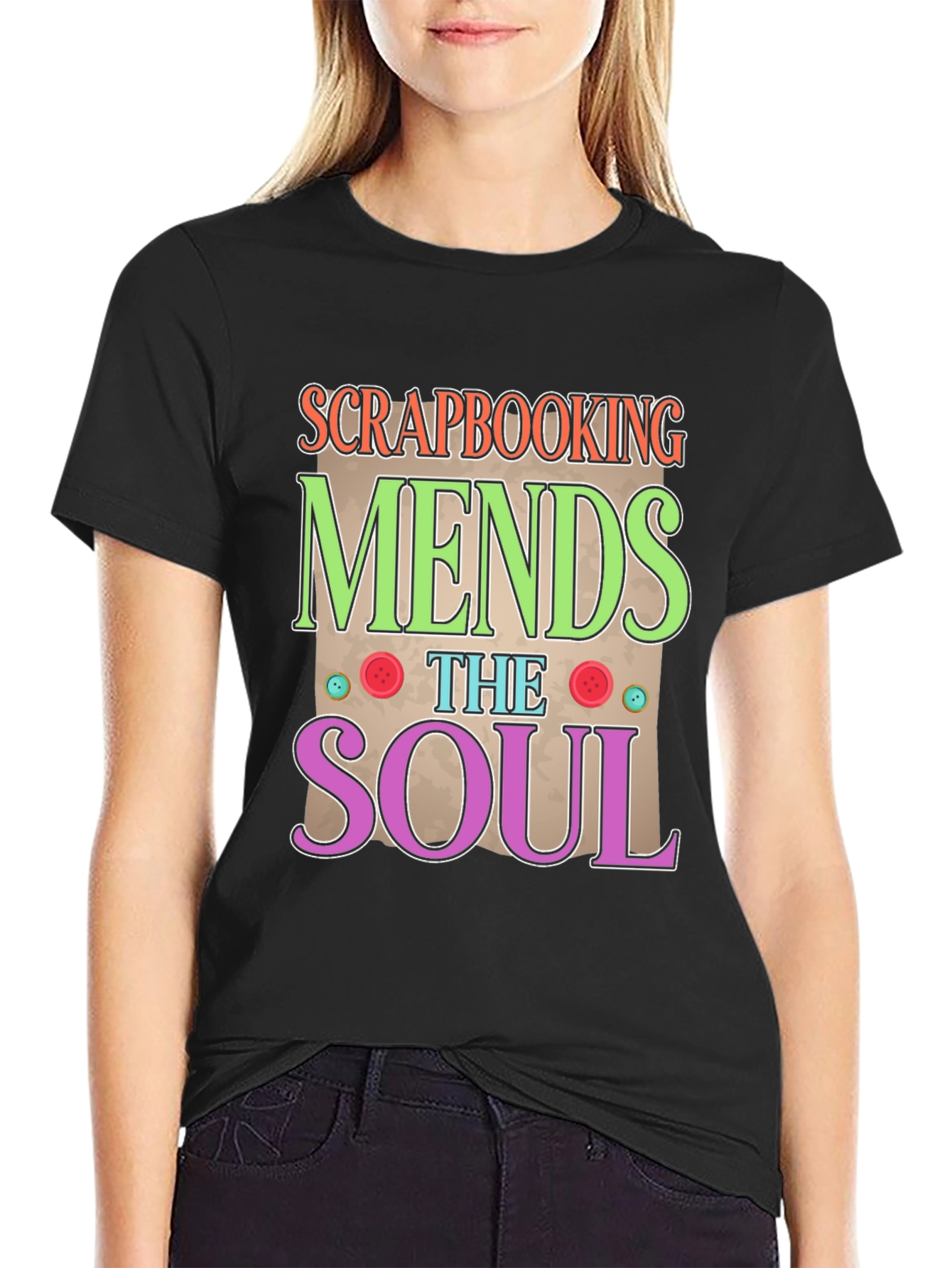 Scrapbooking Mends the Soul Graphic Tee