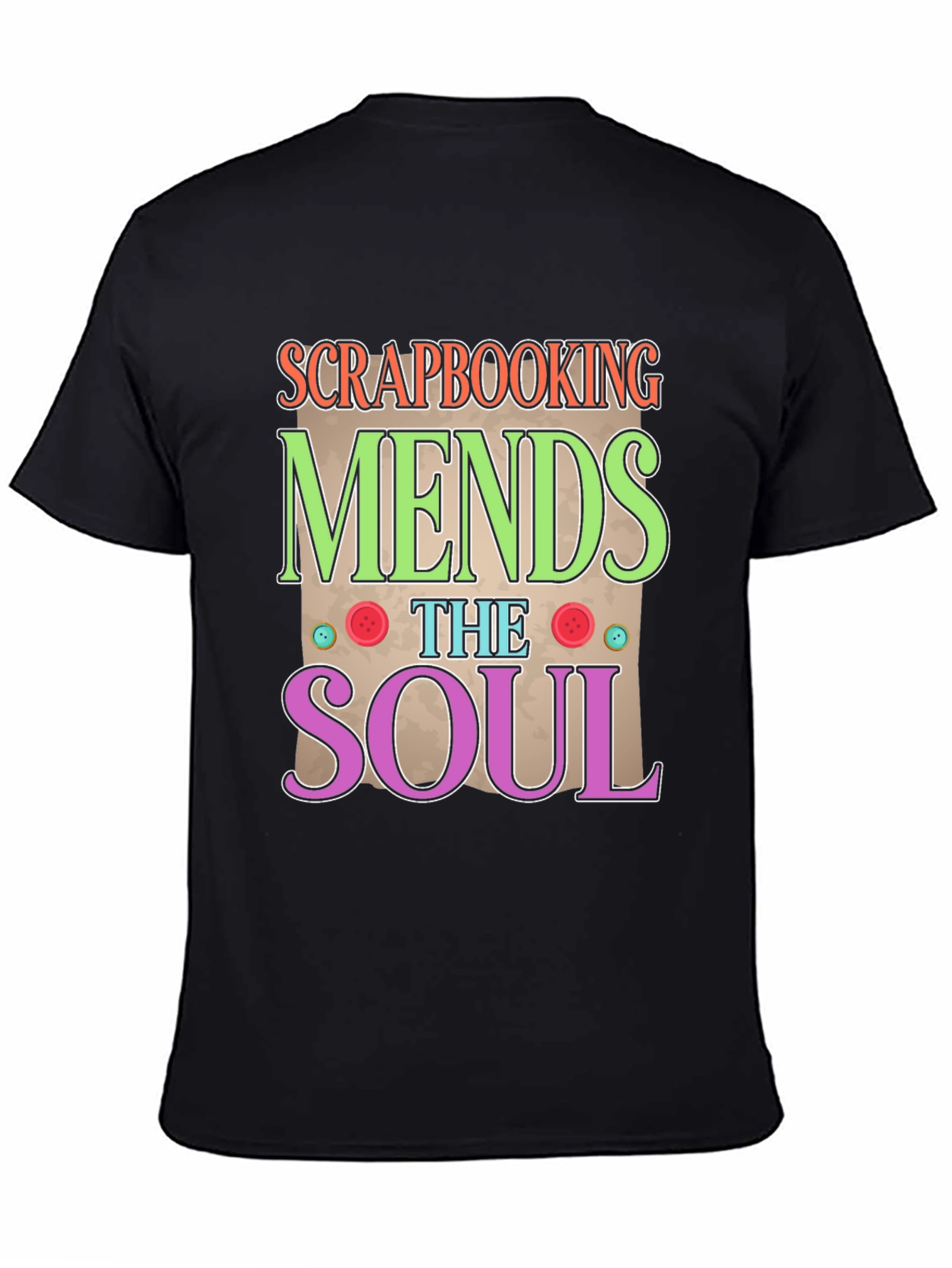 Scrapbooking Mends the Soul Graphic Tee