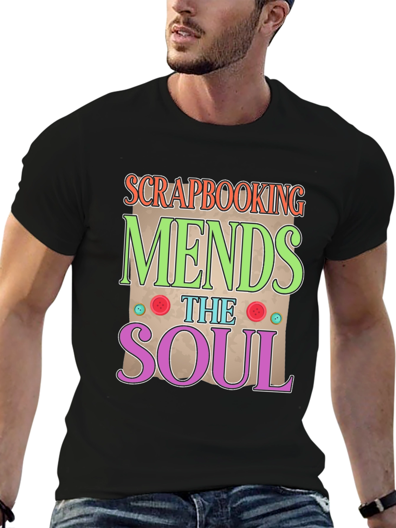 Scrapbooking Mends the Soul Graphic Tee