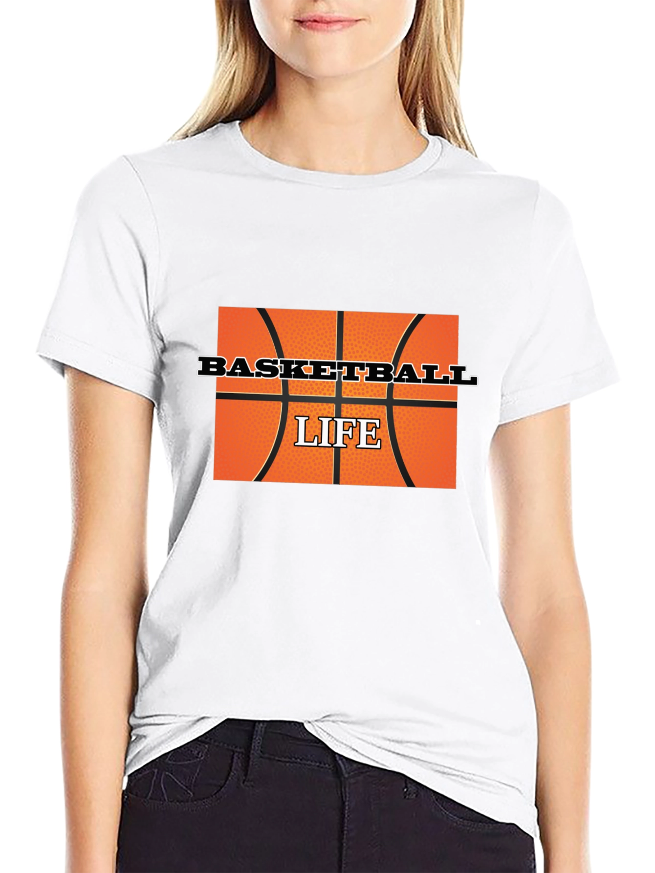 Basketball Life Graphic T-Shirt