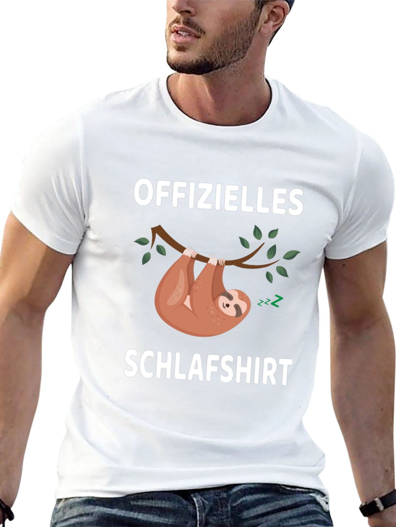 Official Sleep Shirt - Funny Sloth Graphic Tee