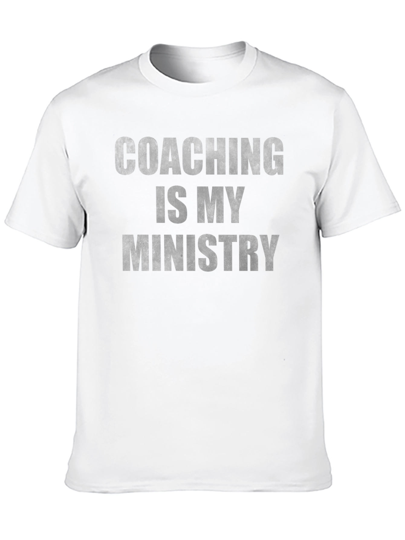Coaching Is My Ministry T-Shirt - Black