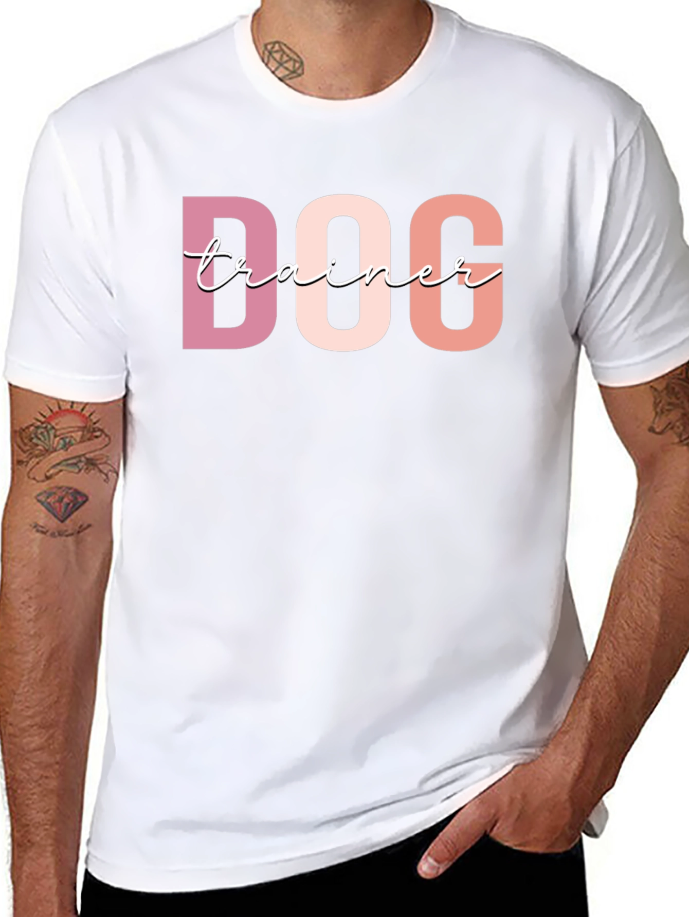 Dog Trainer T-Shirt - Stylish & Comfortable