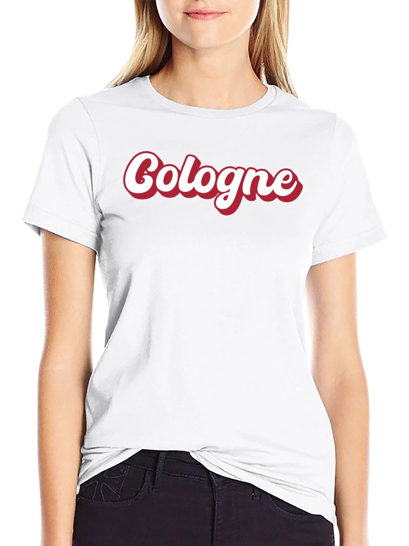 Cologne Script Graphic Tee - Stylish City Pride