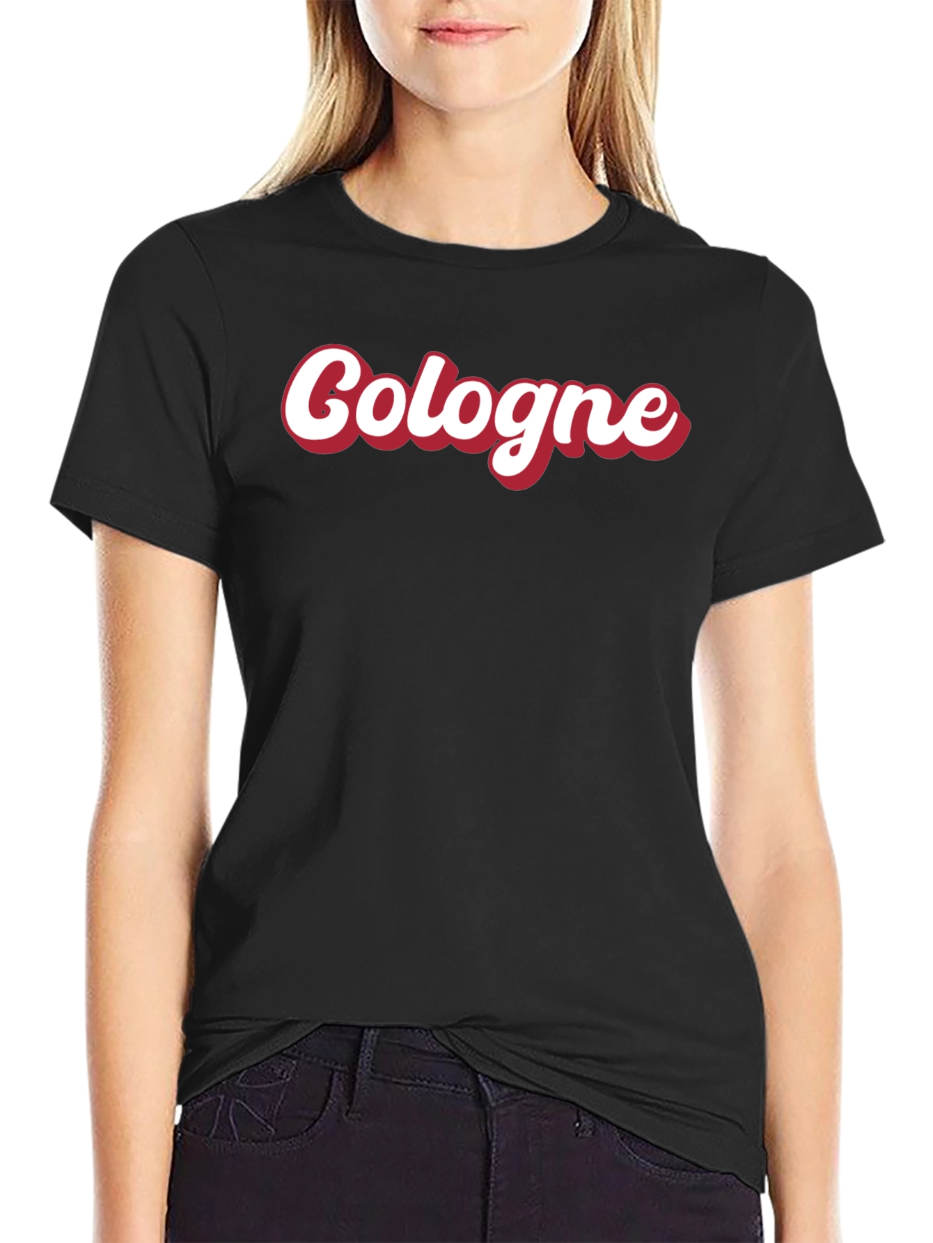 Cologne Script Graphic Tee - Stylish City Pride