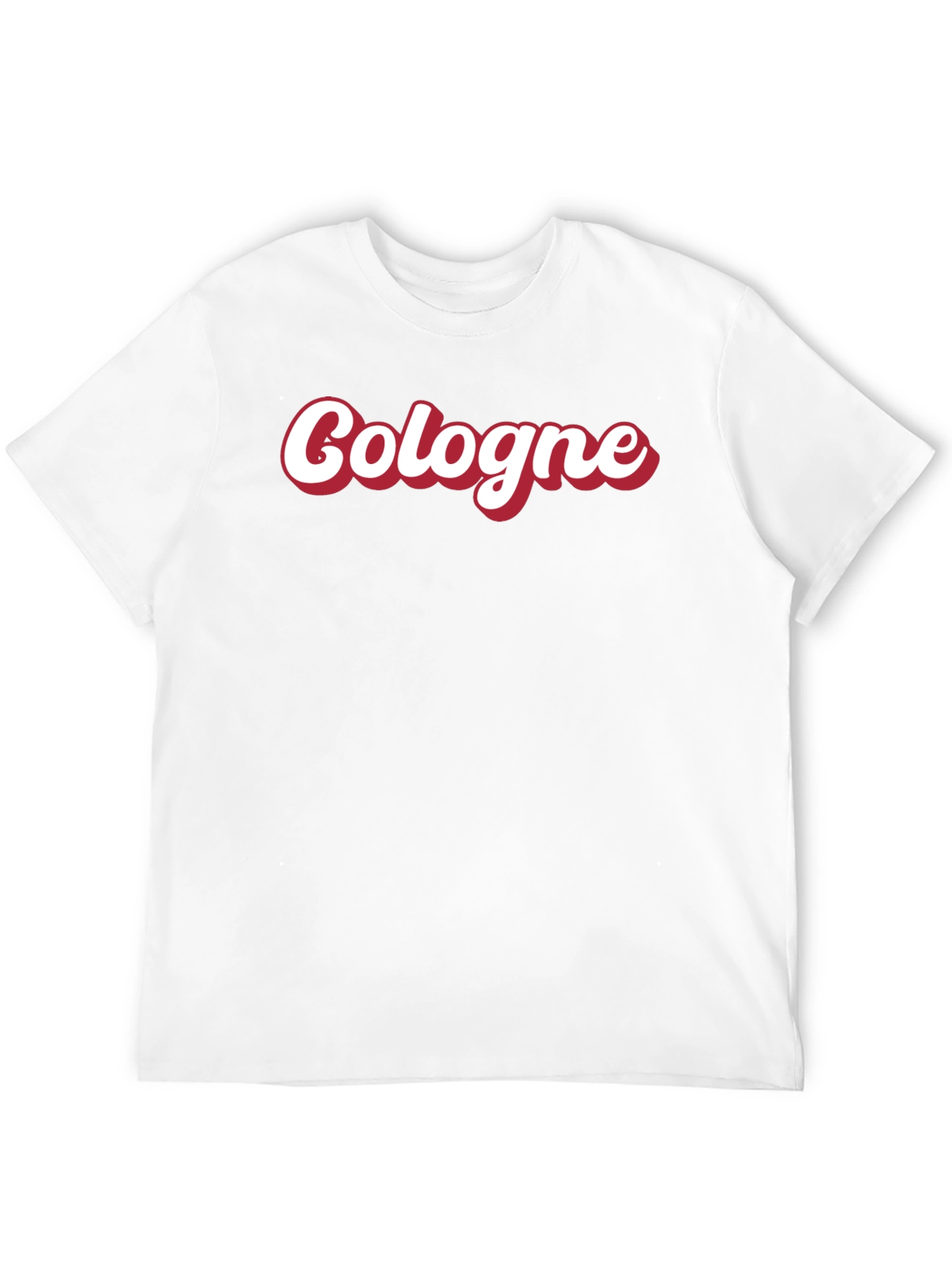 Cologne Script Graphic Tee - Stylish City Pride