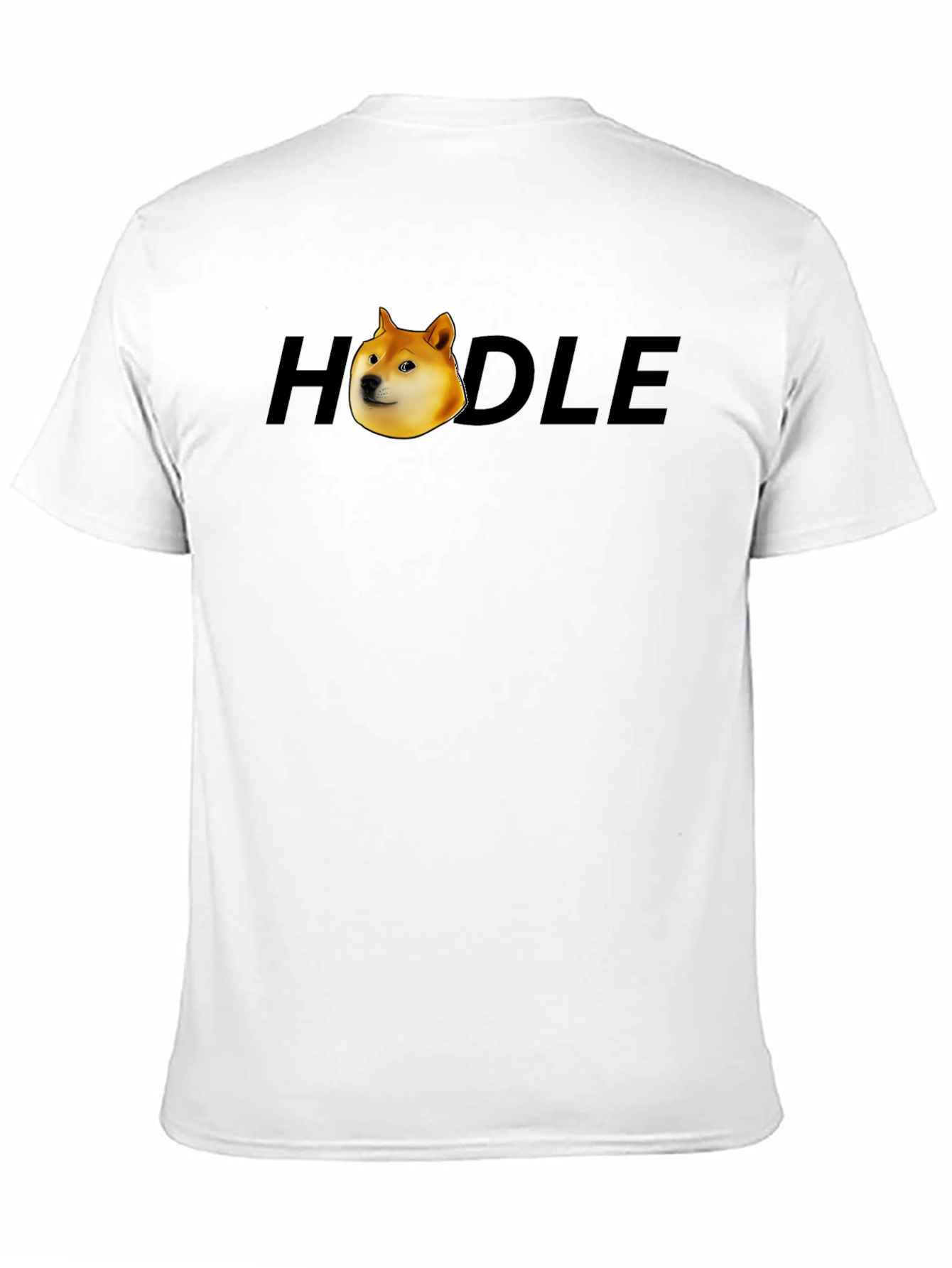HODLE Doge T-Shirt - Crypto Meme Tee
