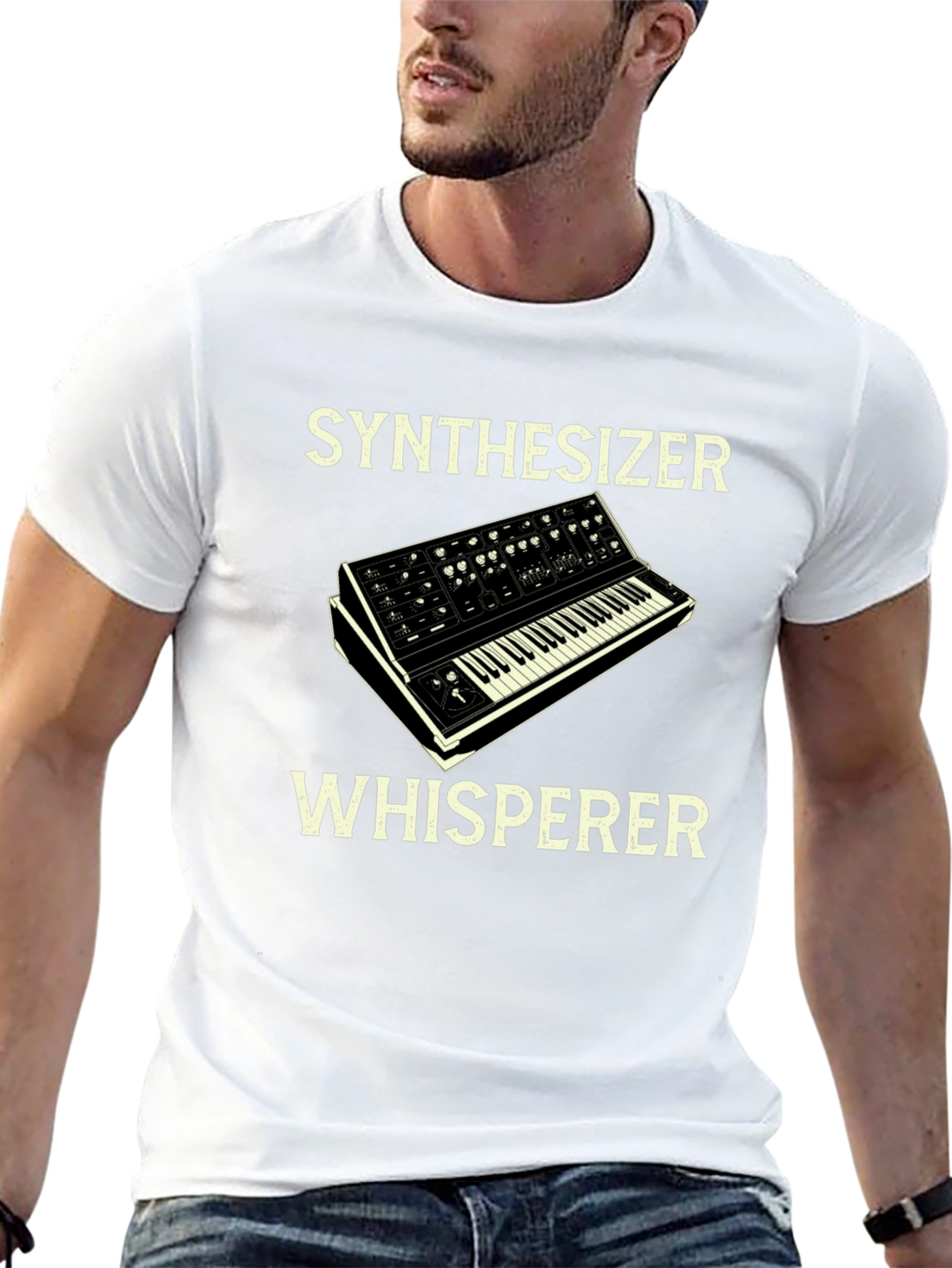 Synthesizer Whisperer Graphic Tee