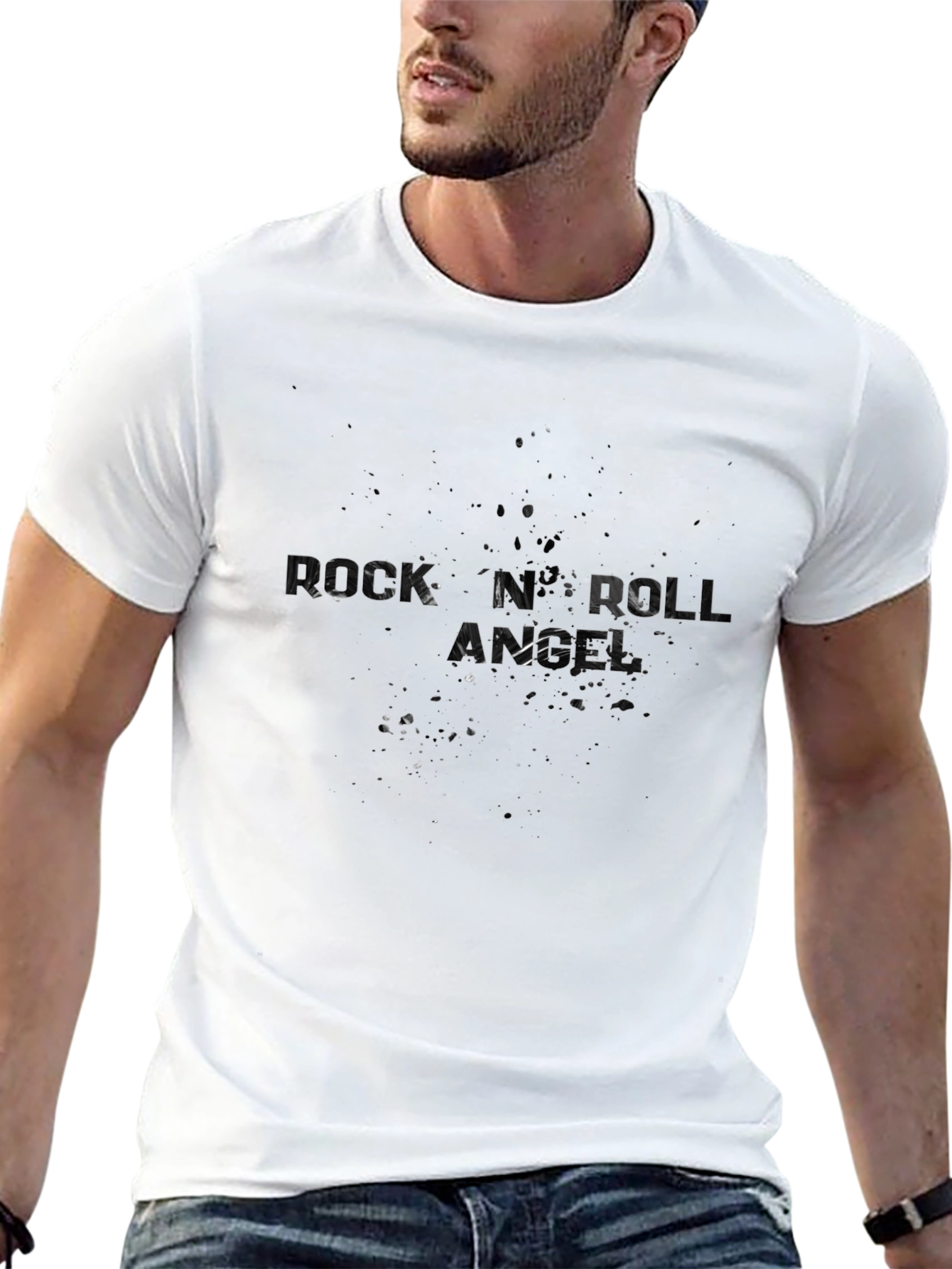 Rock & Roll Attitude Black T-Shirt