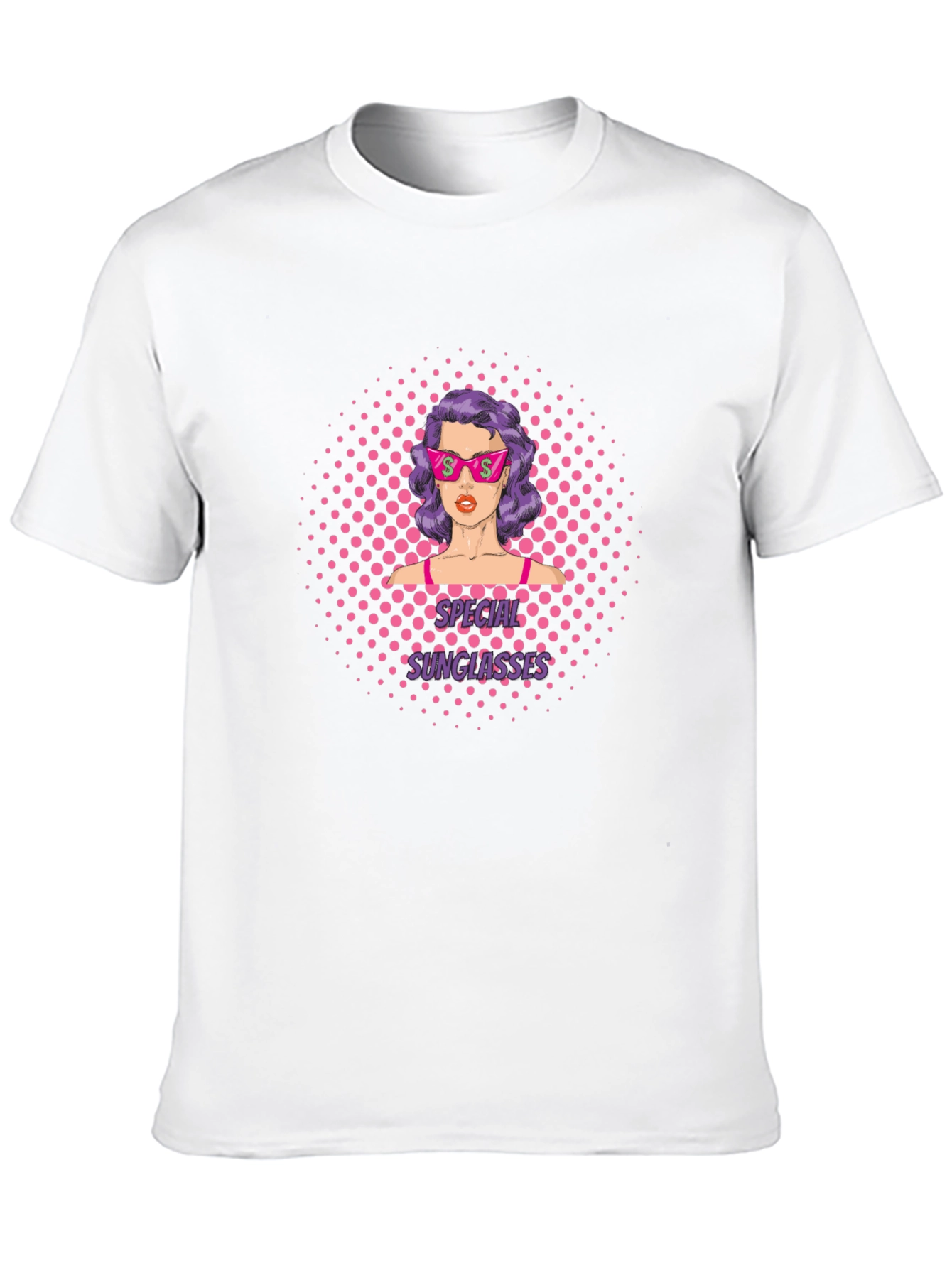 Special Sunglasses T-Shirt: Retro Pop Art Design