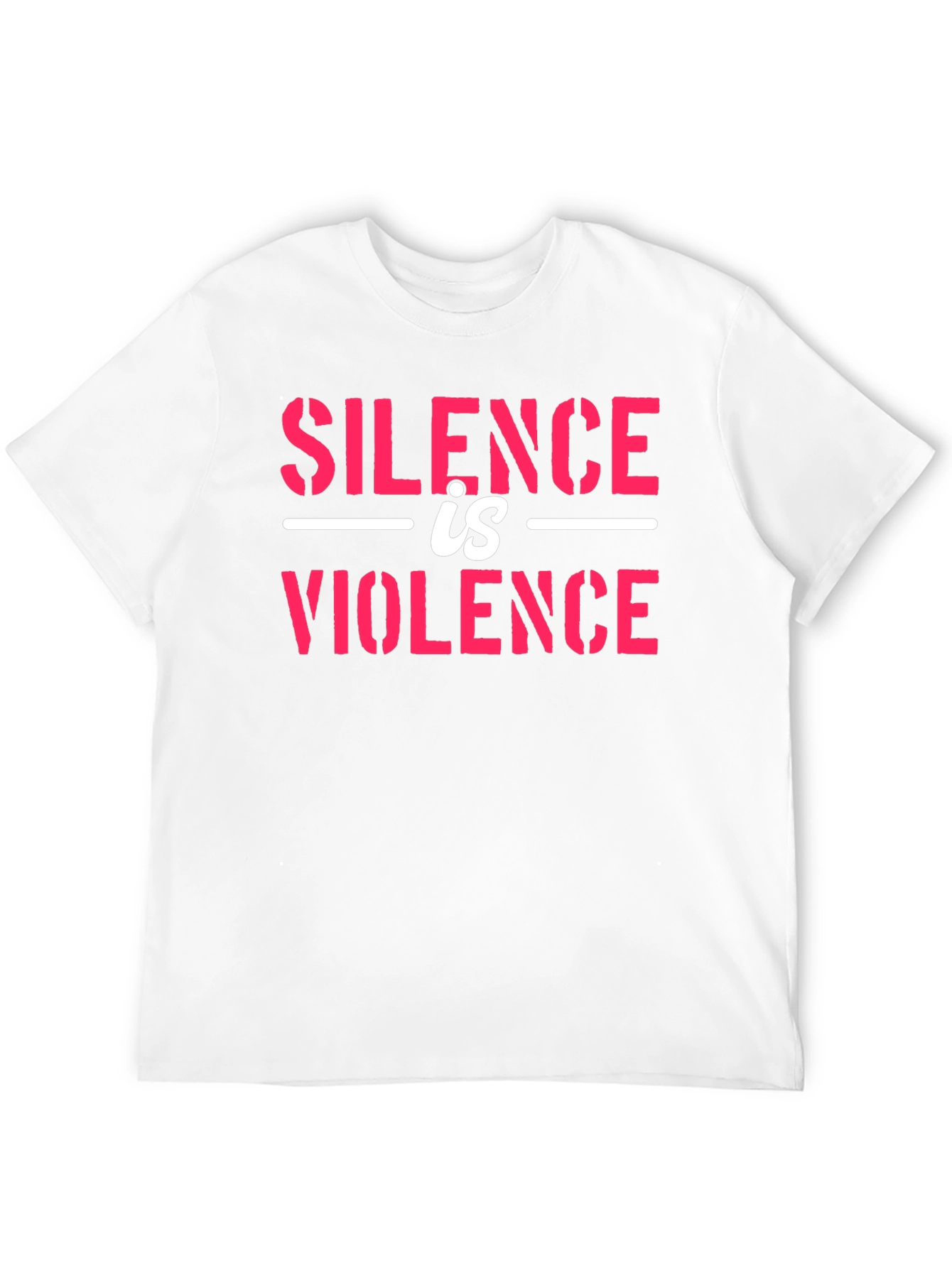Silence is Violence Graphic Tee - Black