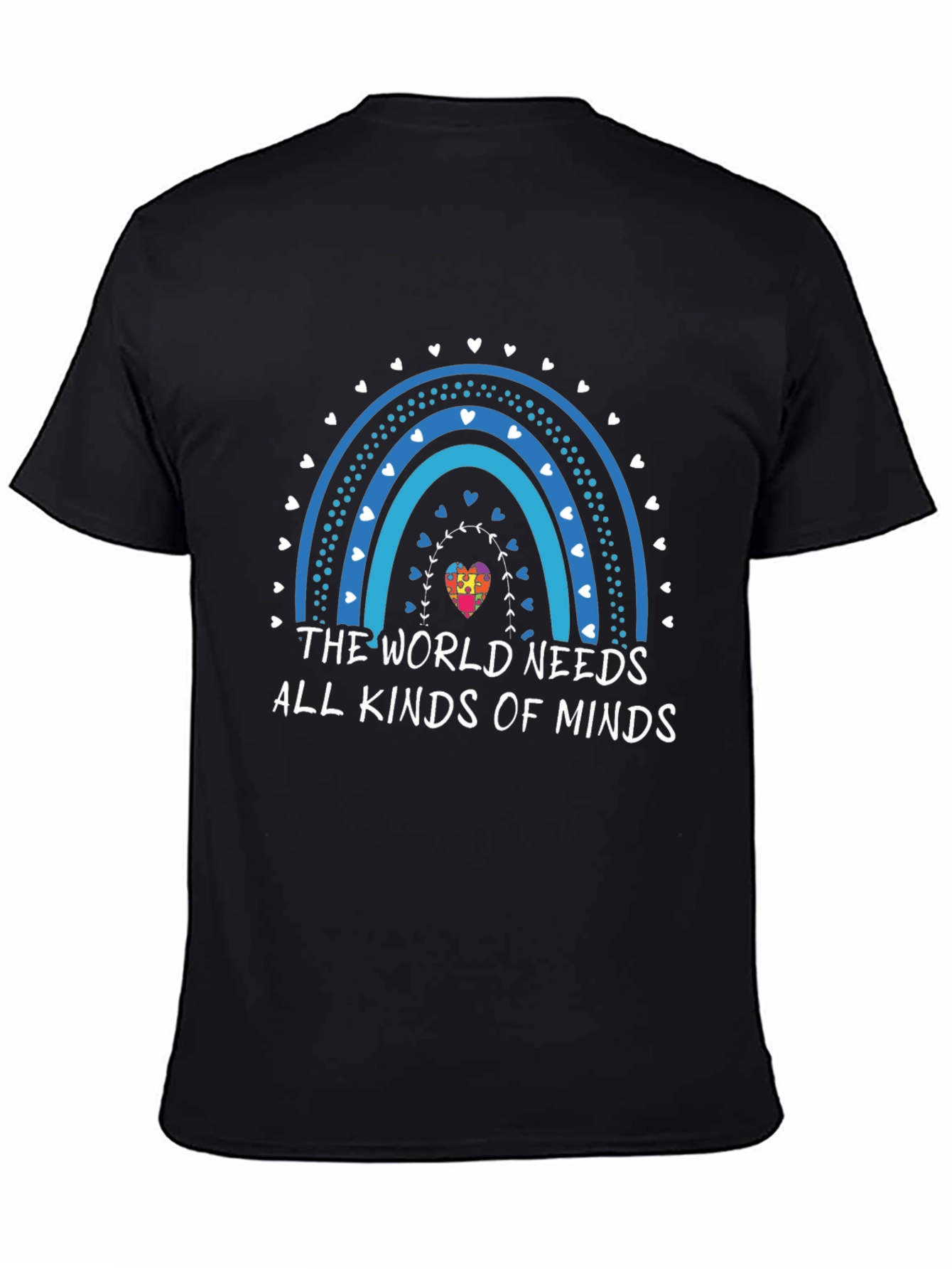 Autism Awareness Rainbow Mind T-Shirt