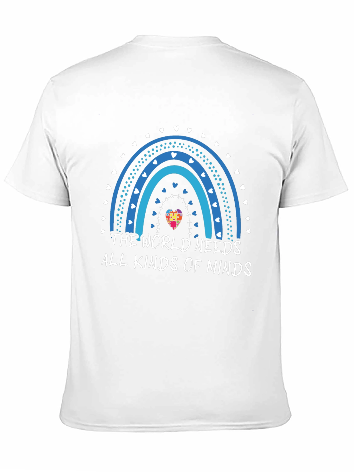 Autism Awareness Rainbow Mind T-Shirt