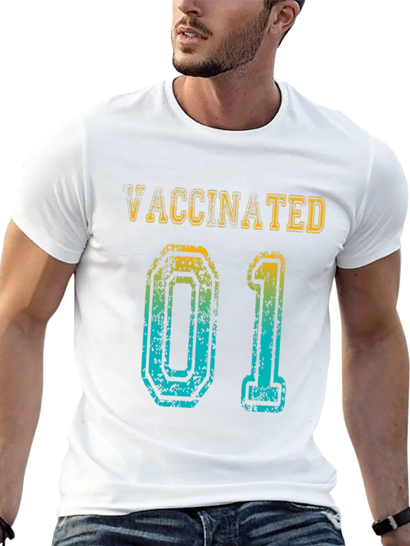Vaccinated 01 Graphic T-Shirt - Unisex
