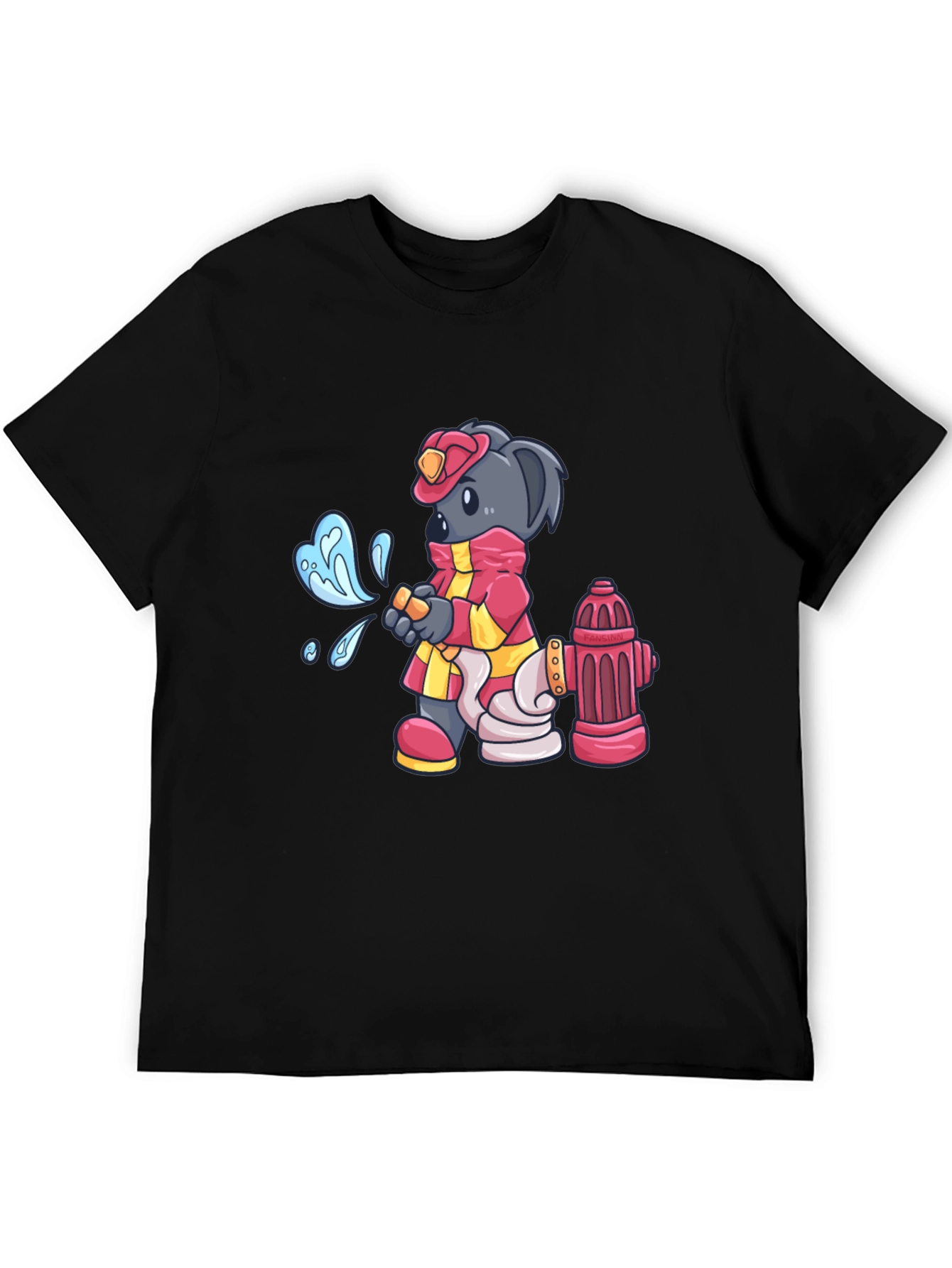 Firefighter Koala Bear T-Shirt