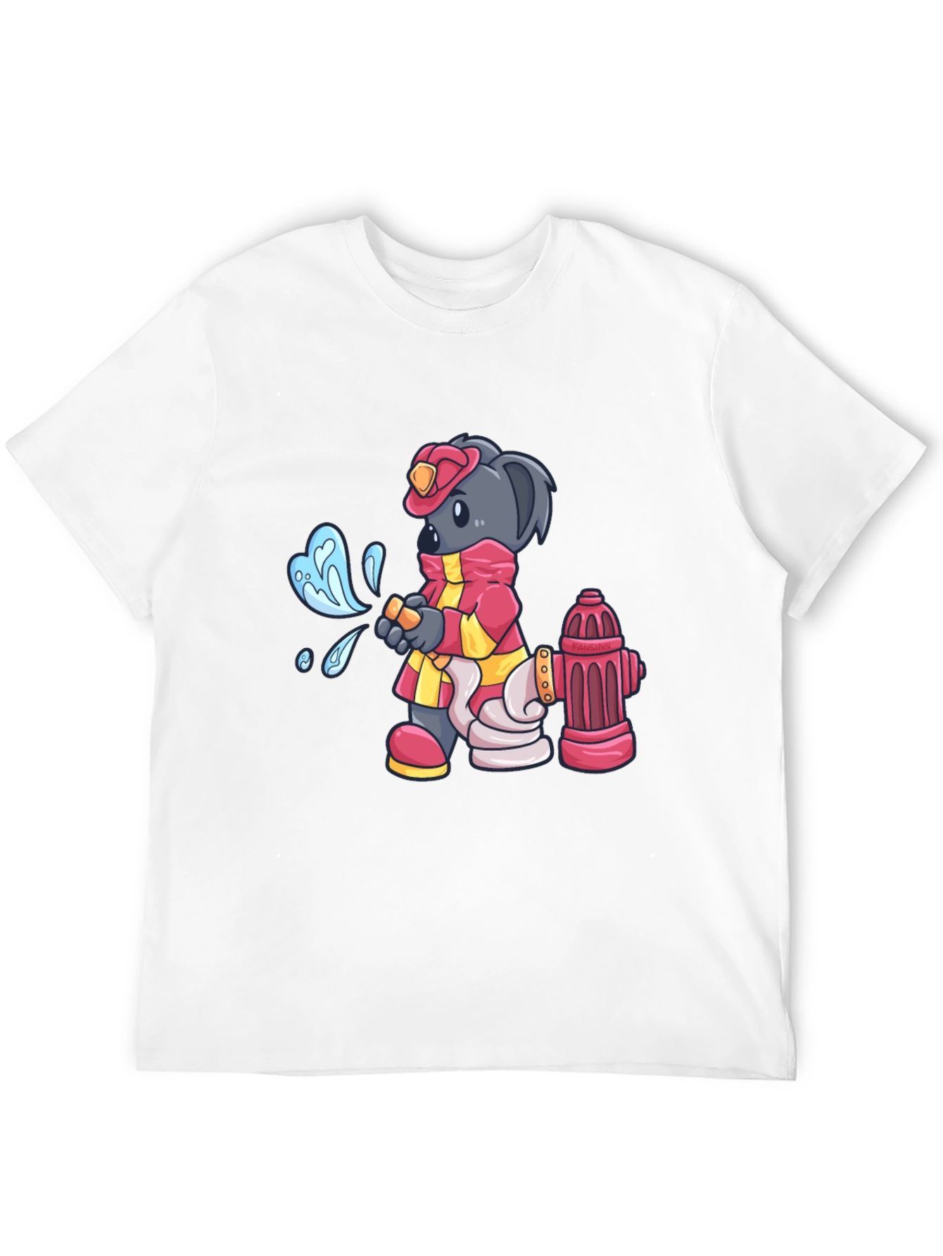 Firefighter Koala Bear T-Shirt