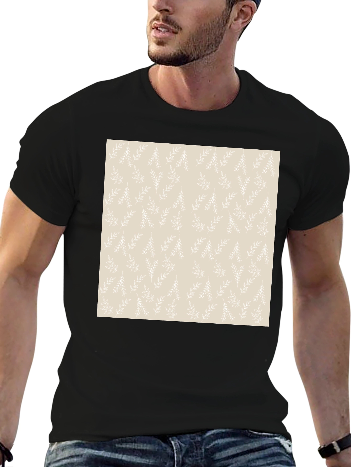 Patterned Tee - Stylish Casual Wear