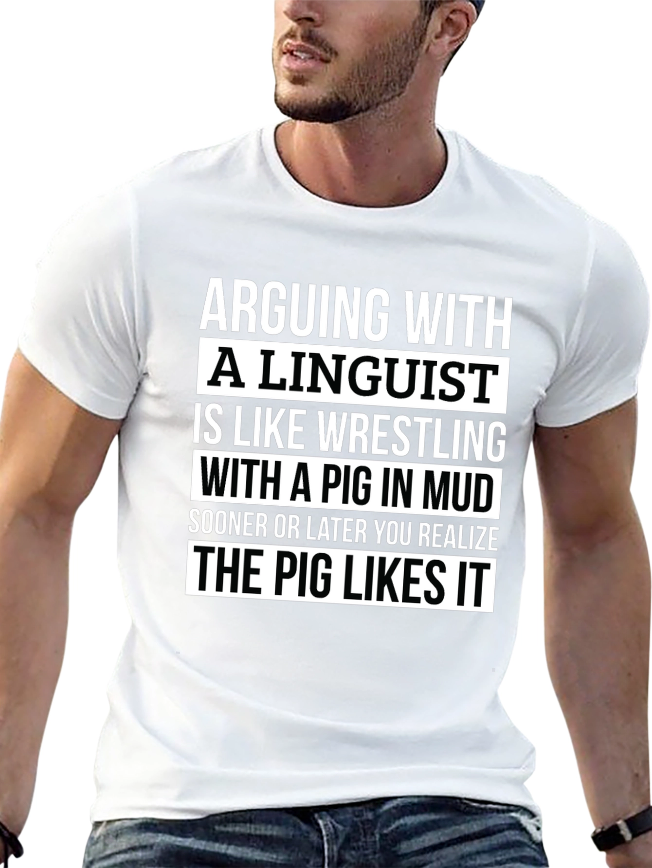 Arguing with a Linguist T-Shirt Funny Gift