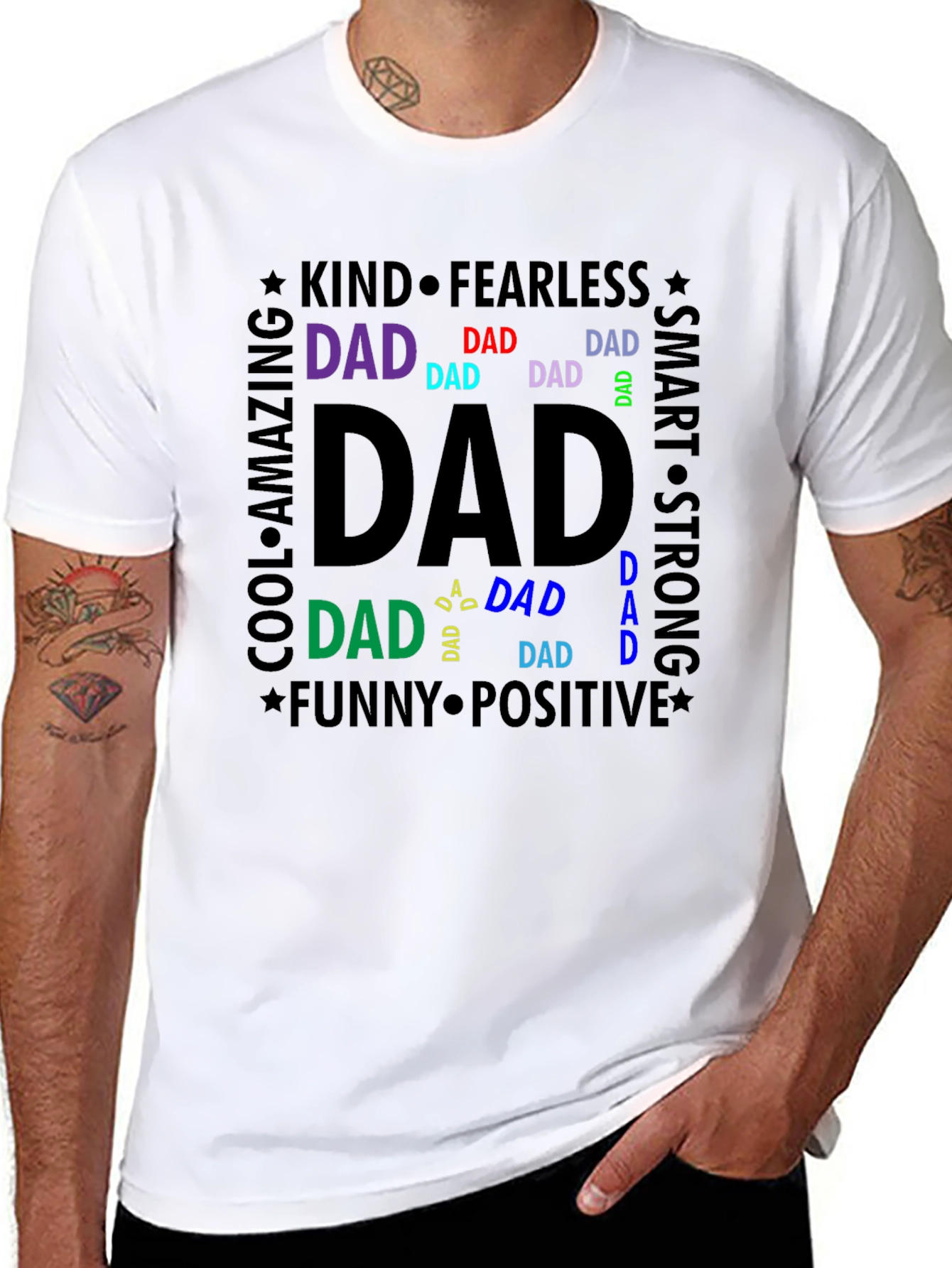 Dad Definition Graphic Tee - Perfect Fathers Day Gift