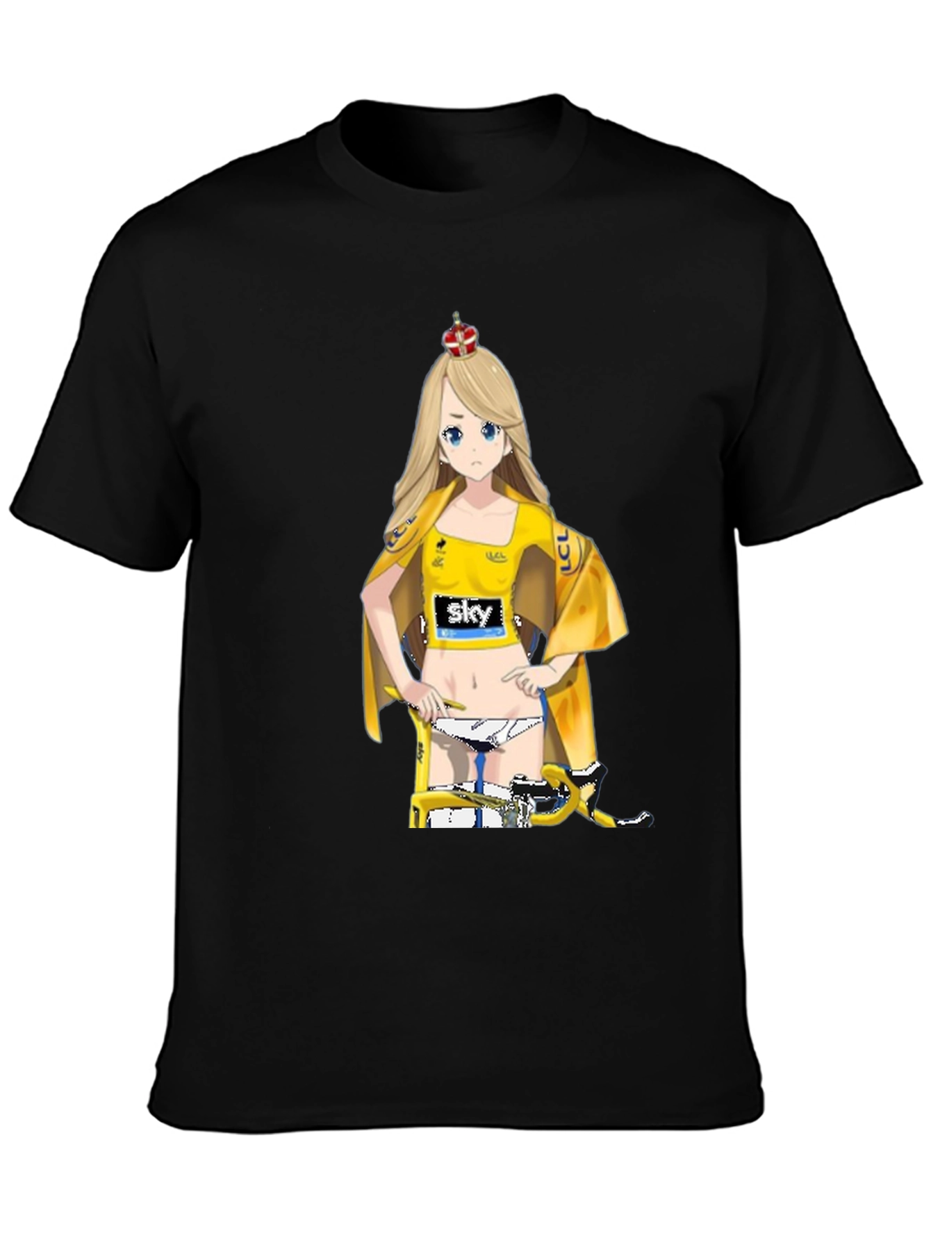Anime Girl Cycling Jersey T-Shirt