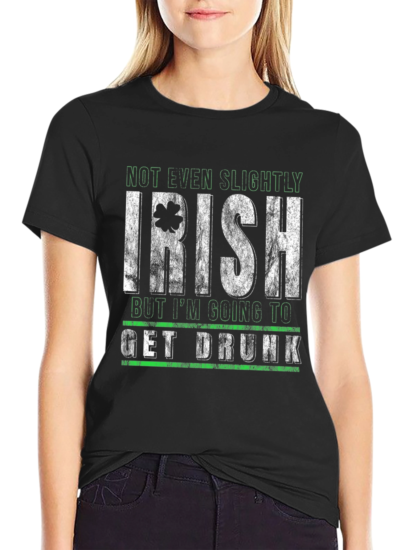 Funny St. Patricks Day Not Even Slightly Irish T-Shirt