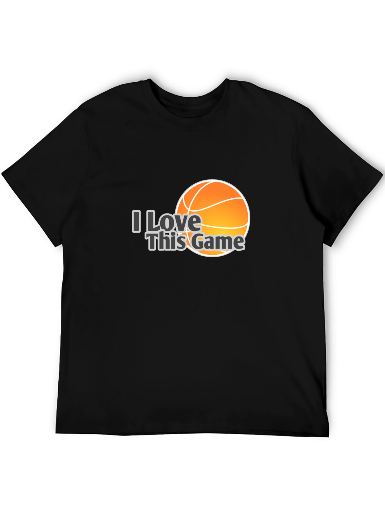 I Love This Game Basketball T-Shirt