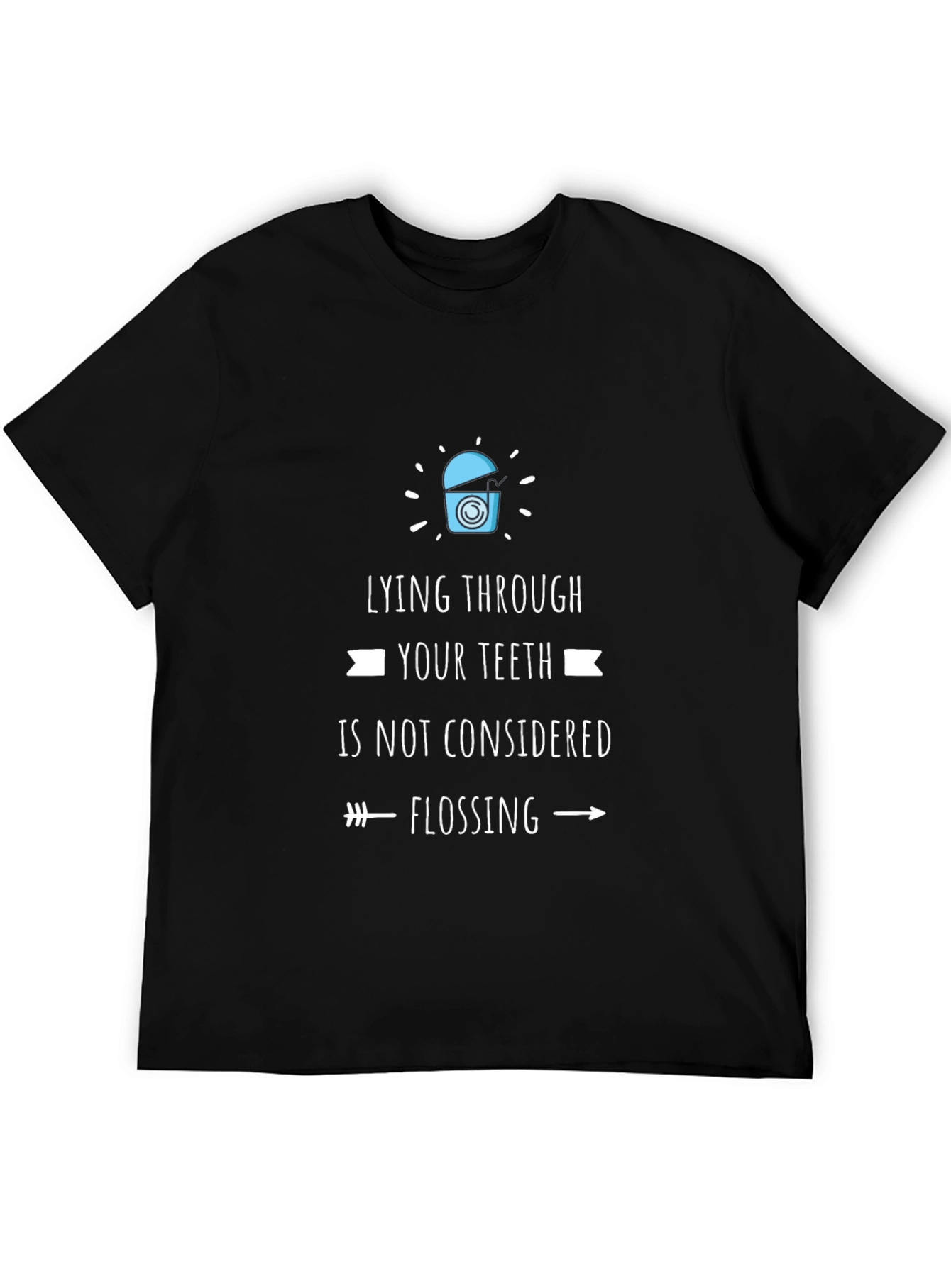 Funny Dental Floss Humor T-Shirt
