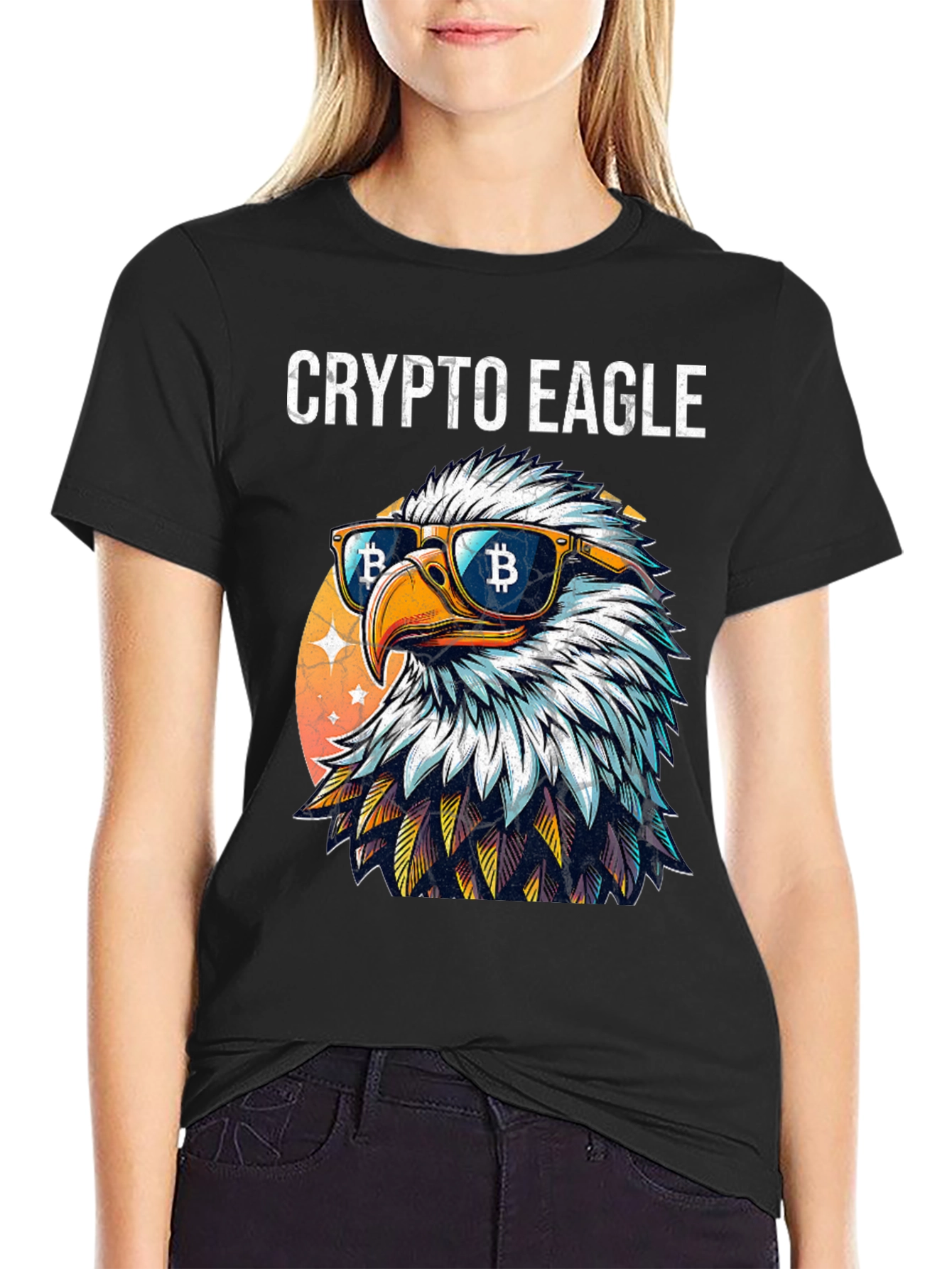 Crypto Eagle Bitcoin T-Shirt