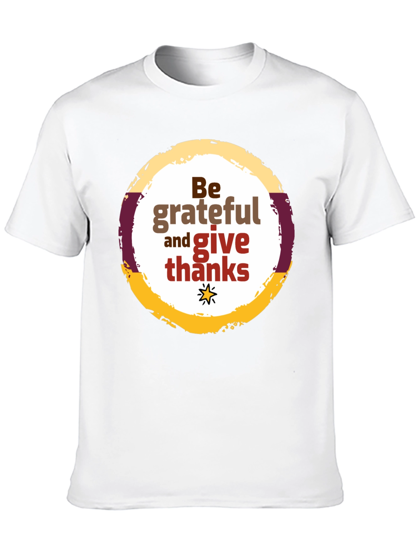 Be Grateful Graphic Tee - Thanksgiving T-Shirt