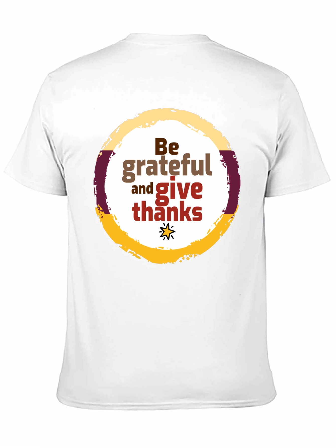 Be Grateful Graphic Tee - Thanksgiving T-Shirt