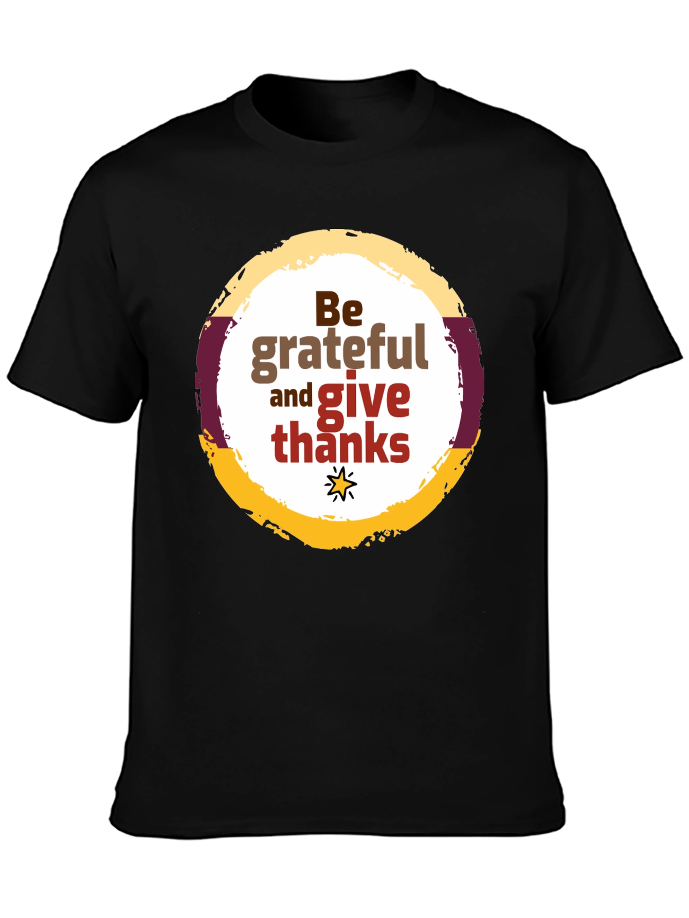 Be Grateful Graphic Tee - Thanksgiving T-Shirt