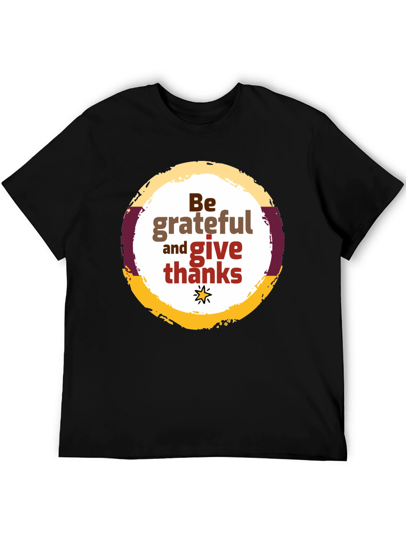 Be Grateful Graphic Tee - Thanksgiving T-Shirt