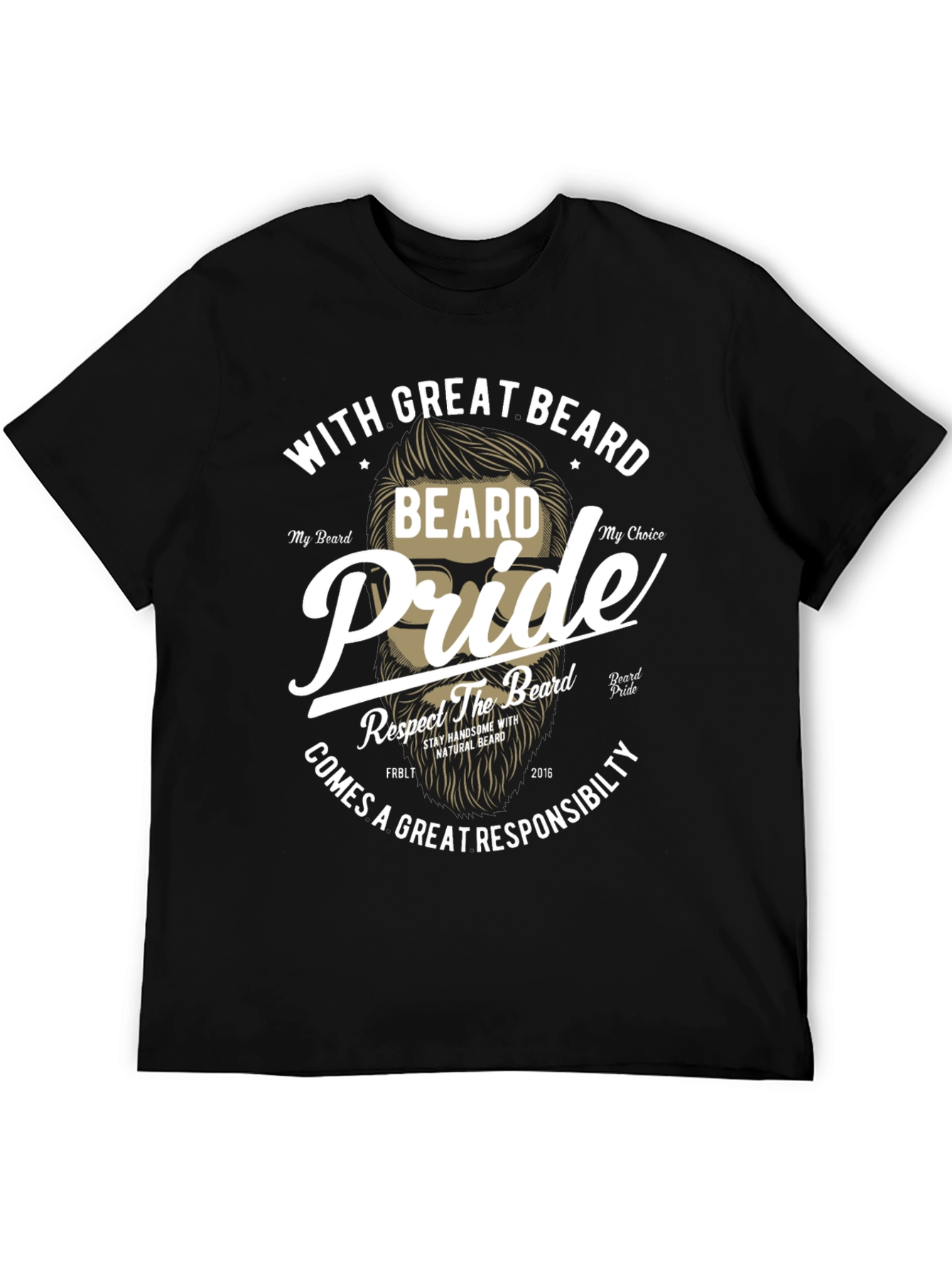 Beard Pride Graphic T-Shirt