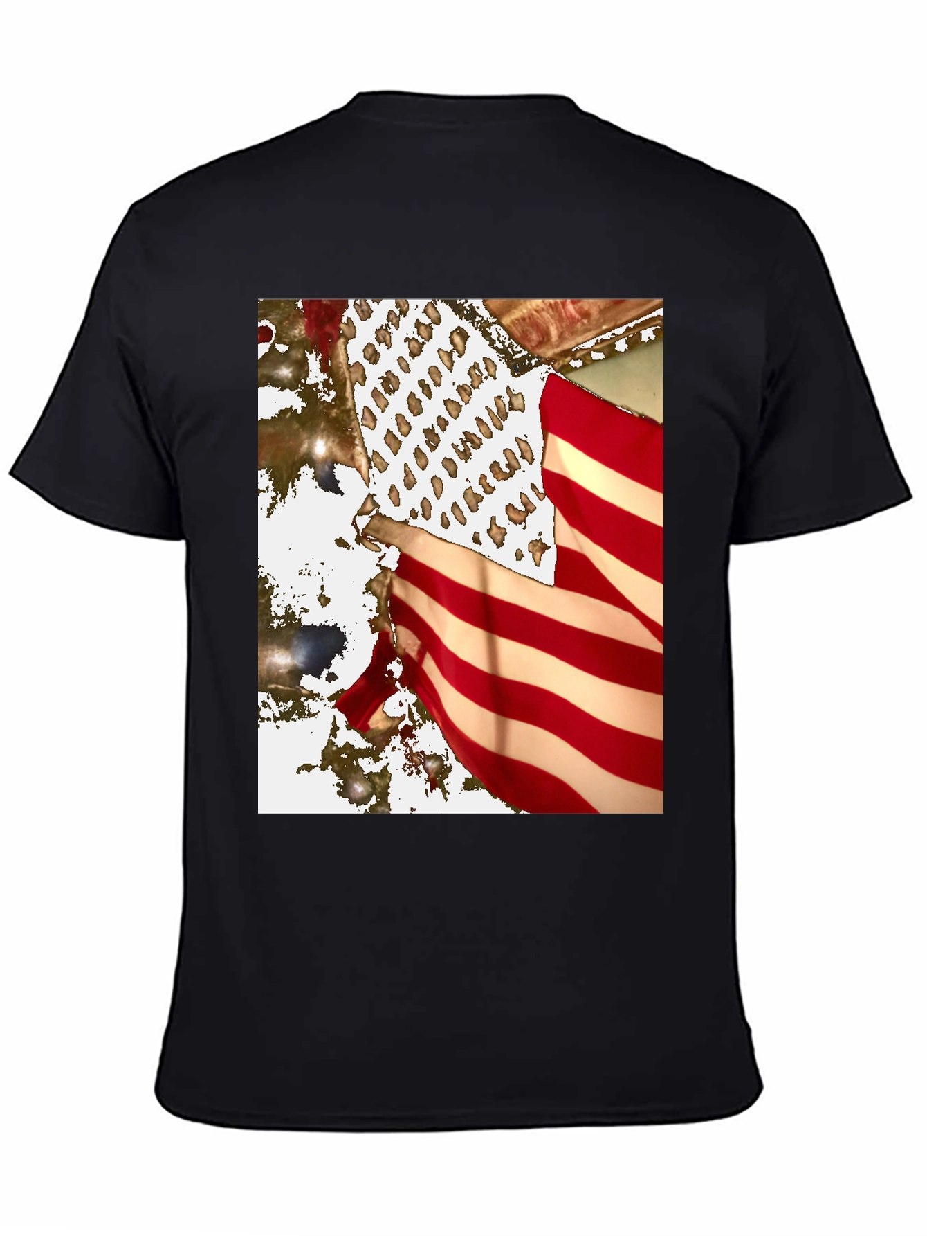American Flag Graphic Tee