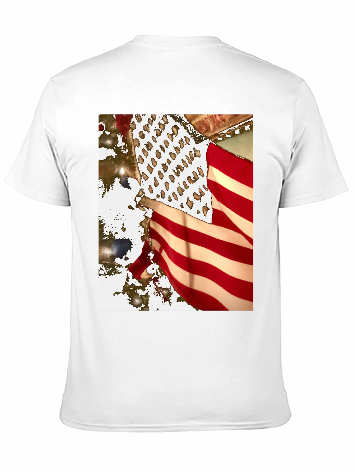 American Flag Graphic Tee