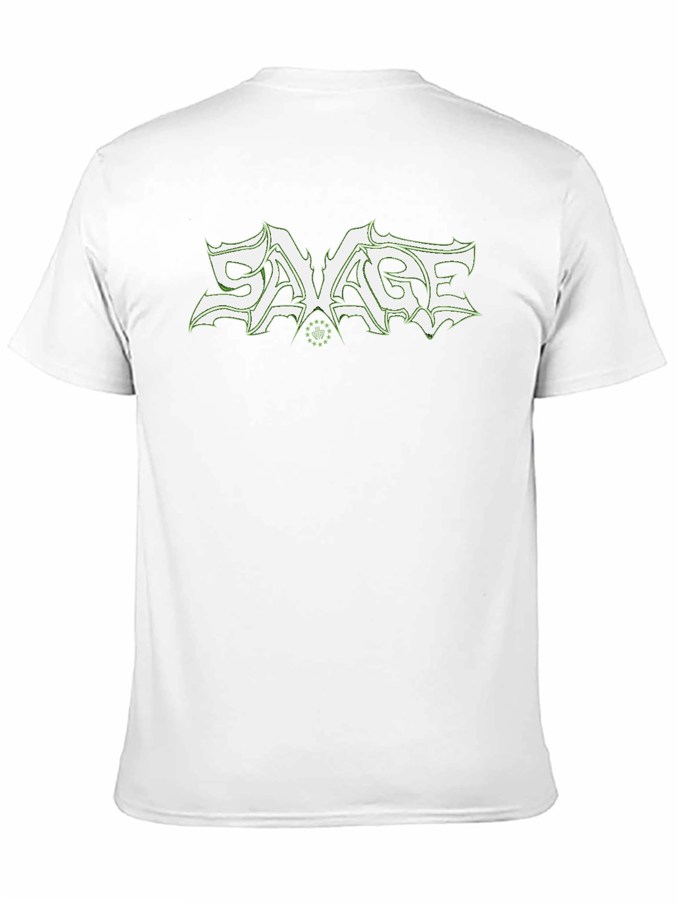 Savage Graphic Print Black T-Shirt