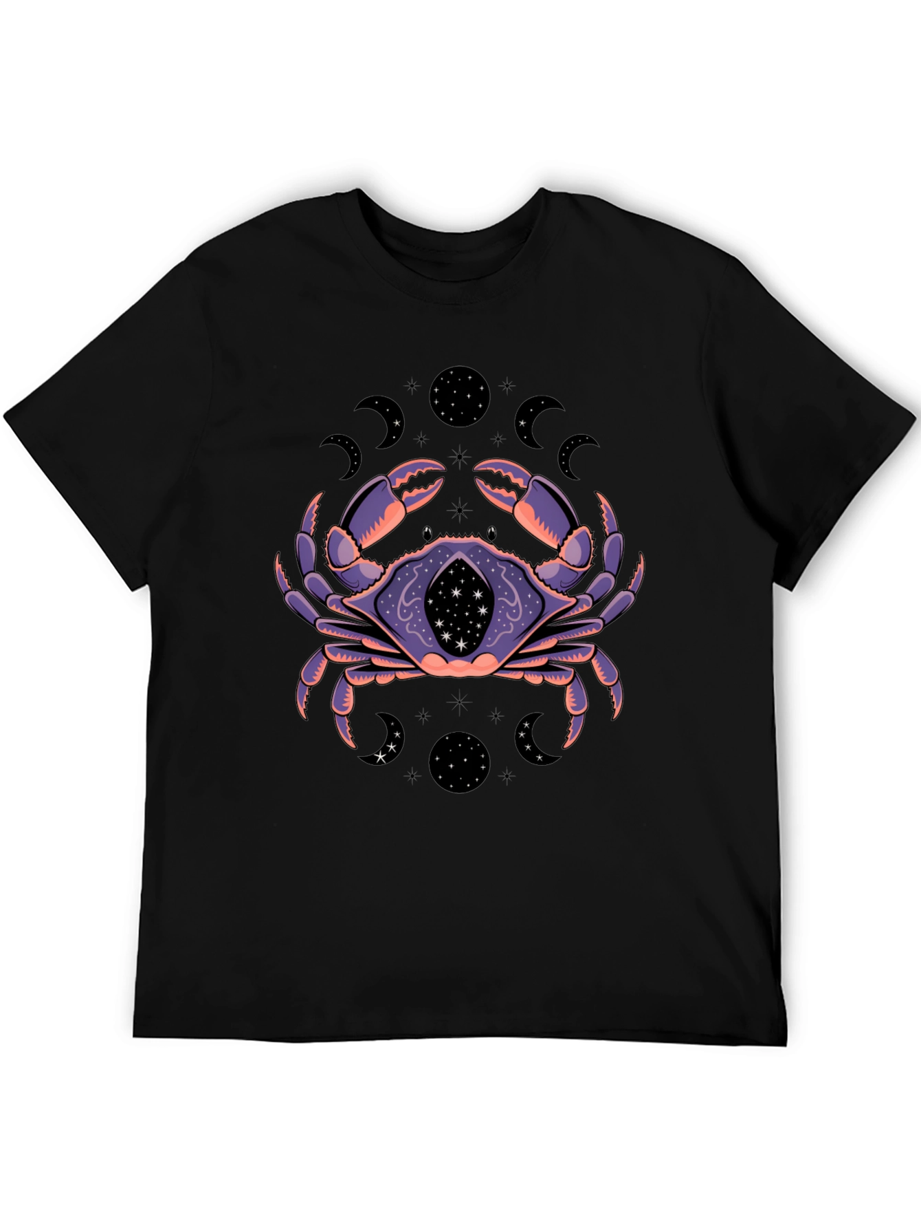 Mystic Crab Graphic T-Shirt - Zodiac Tee