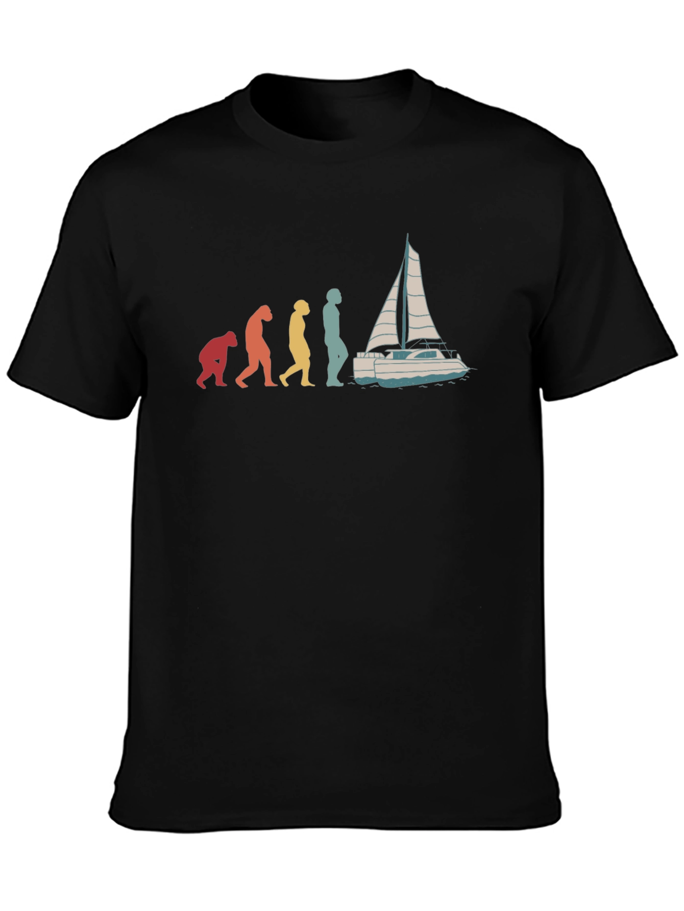 Evolution of Sailing T-Shirt