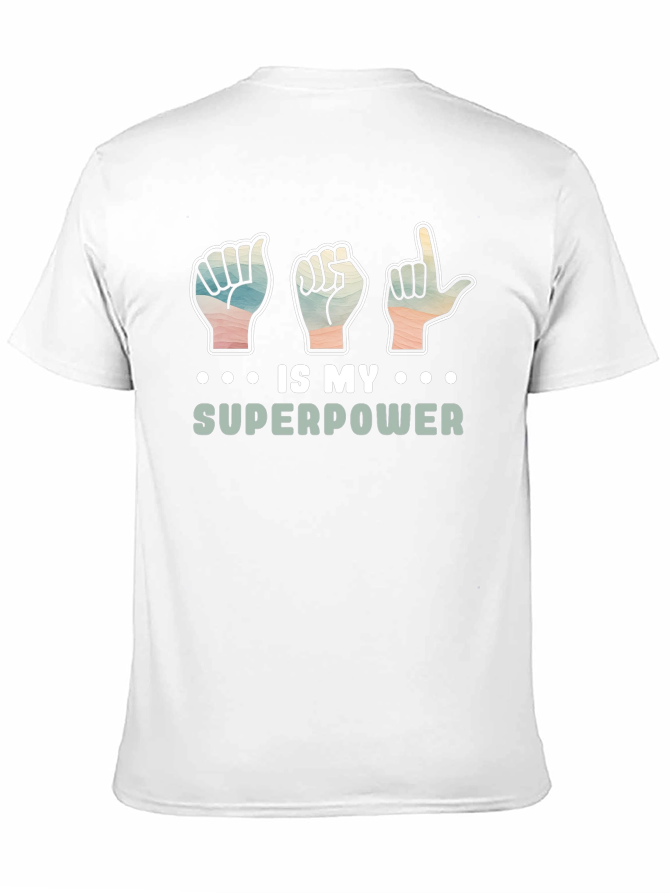 Sign Language is My Superpower Graphic Tee